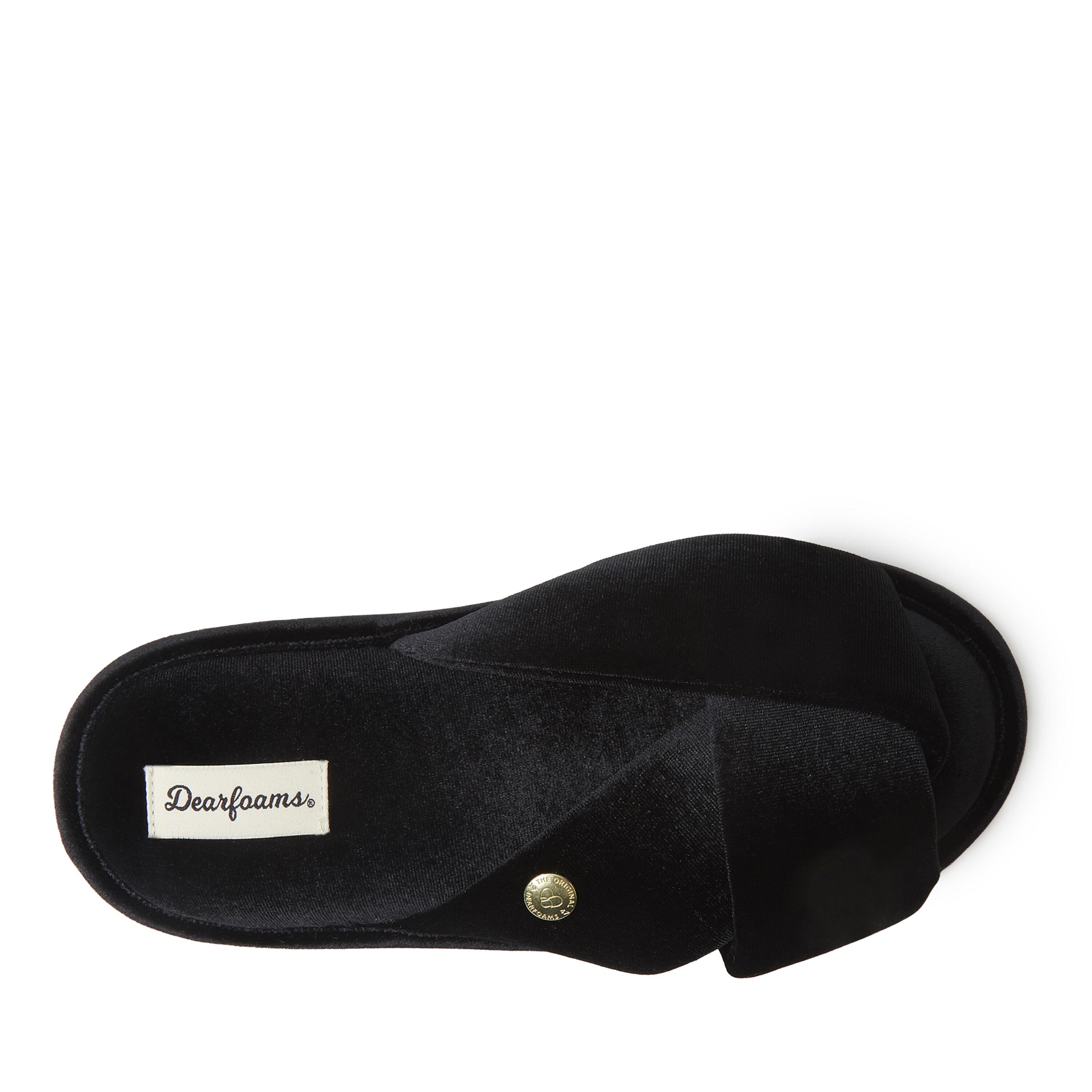 Women's Jules Shiny Velour Twist Vamp Slide
