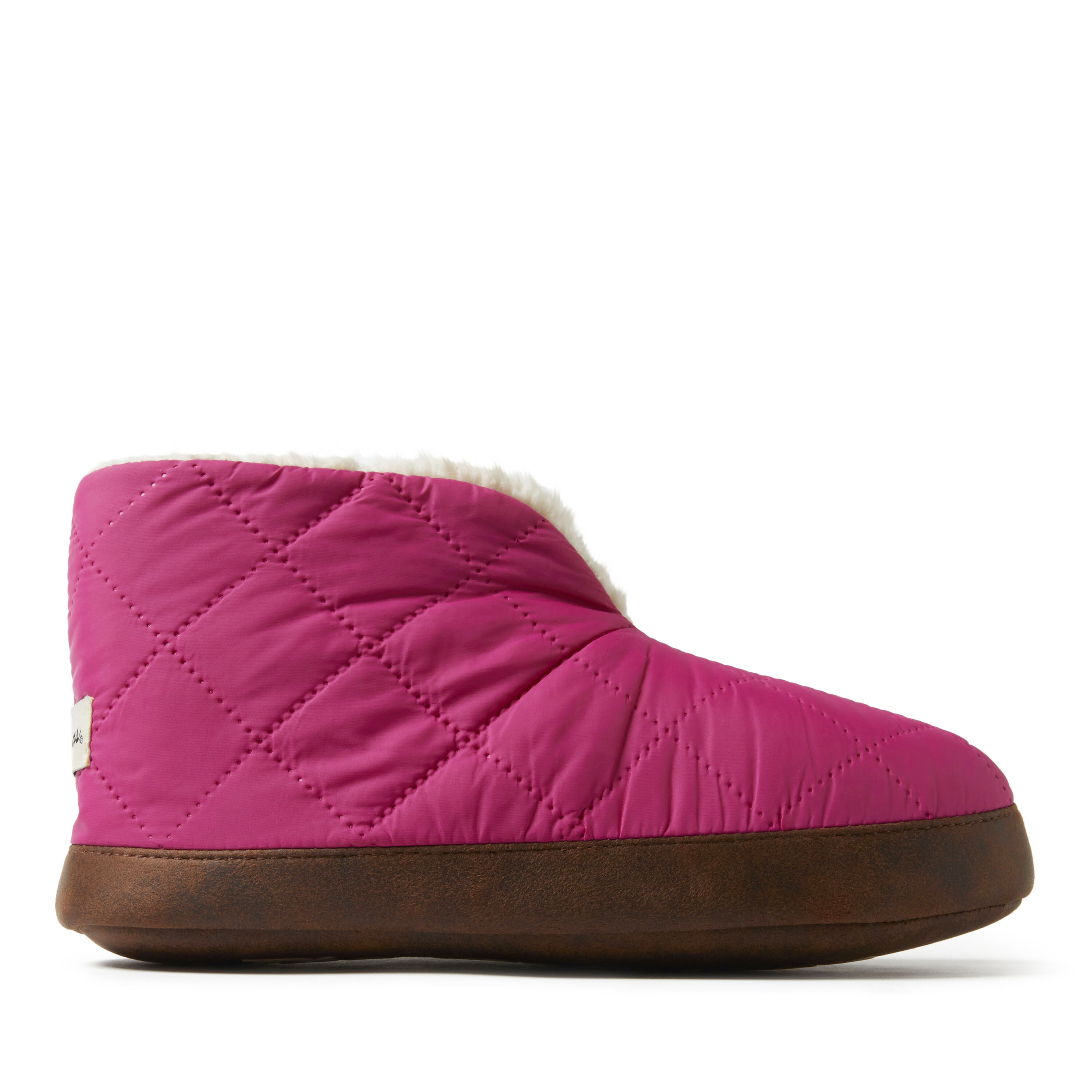 Ladies dearfoam bootie slippers top