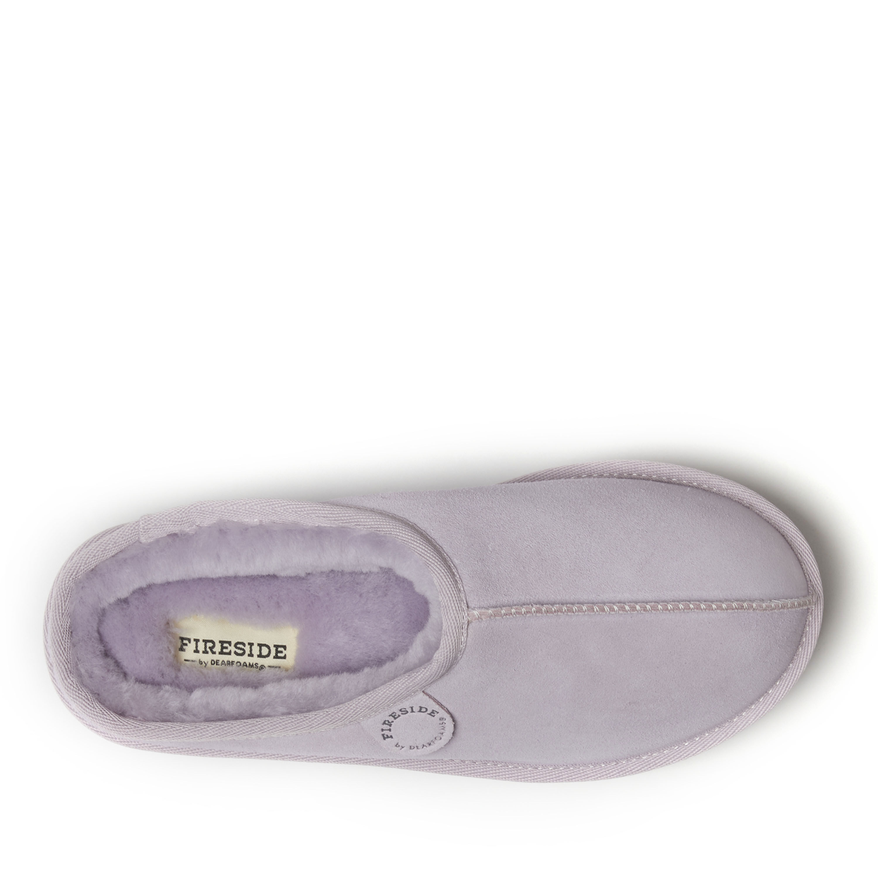 Women's Fireside by Dearfoams Queenstown Platform Genuine Shearling Clog