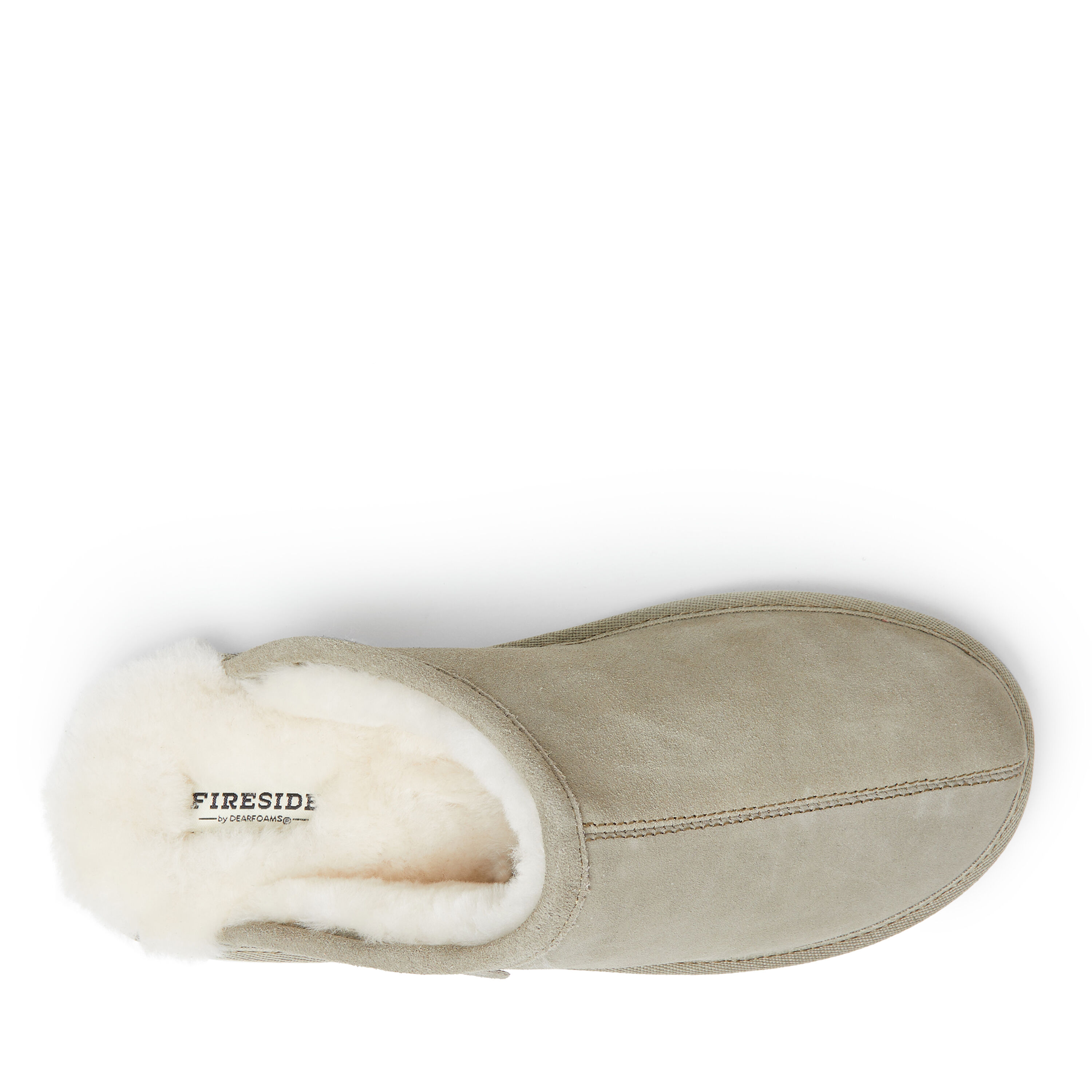 Men's Fireside by Dearfoams Warwick Genuine Shearling Scuff Slipper