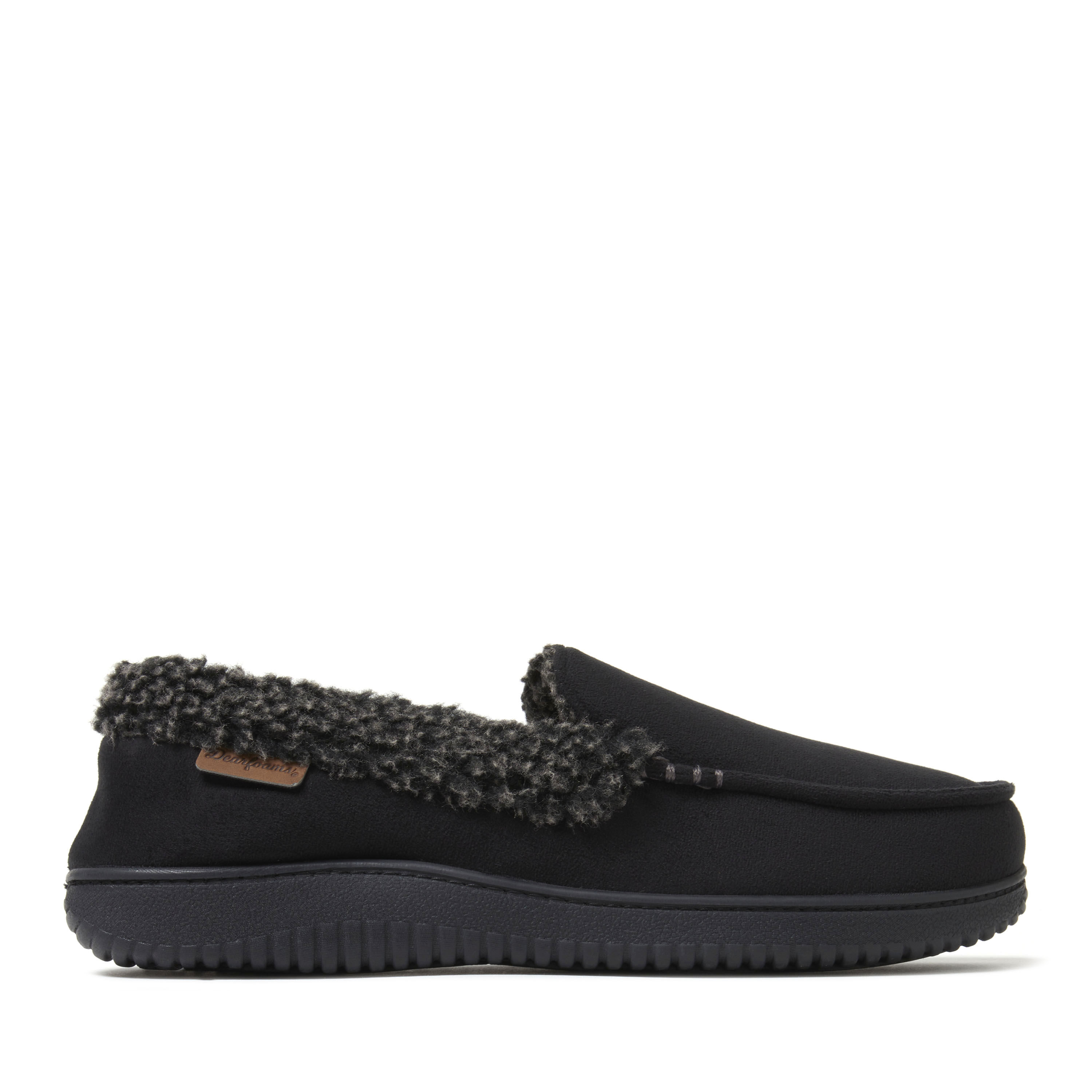 Men s Alexander Microsuede Moccasin With Berber Casing