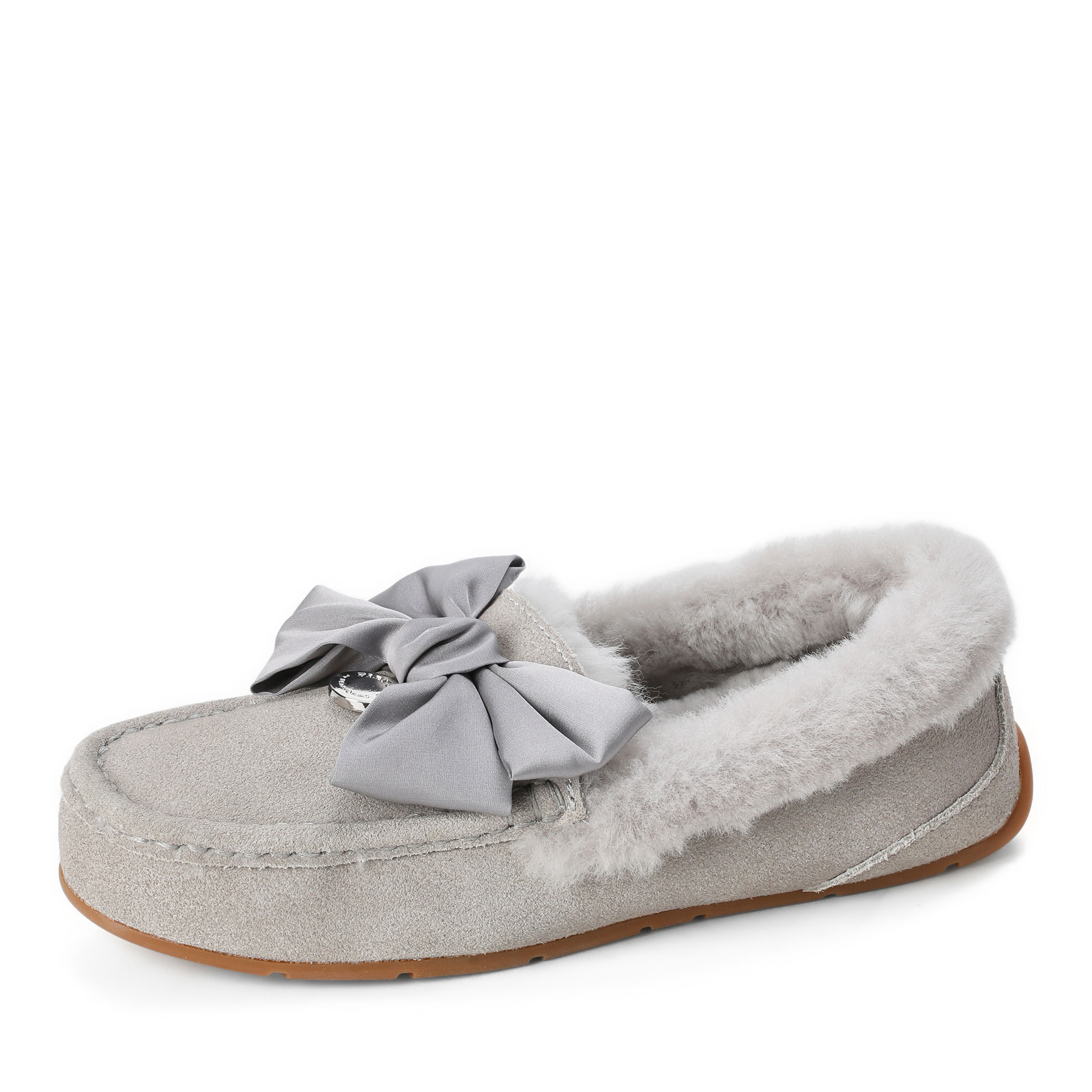 Women's Mel Dream Bow Genuine Shearling Moccasin