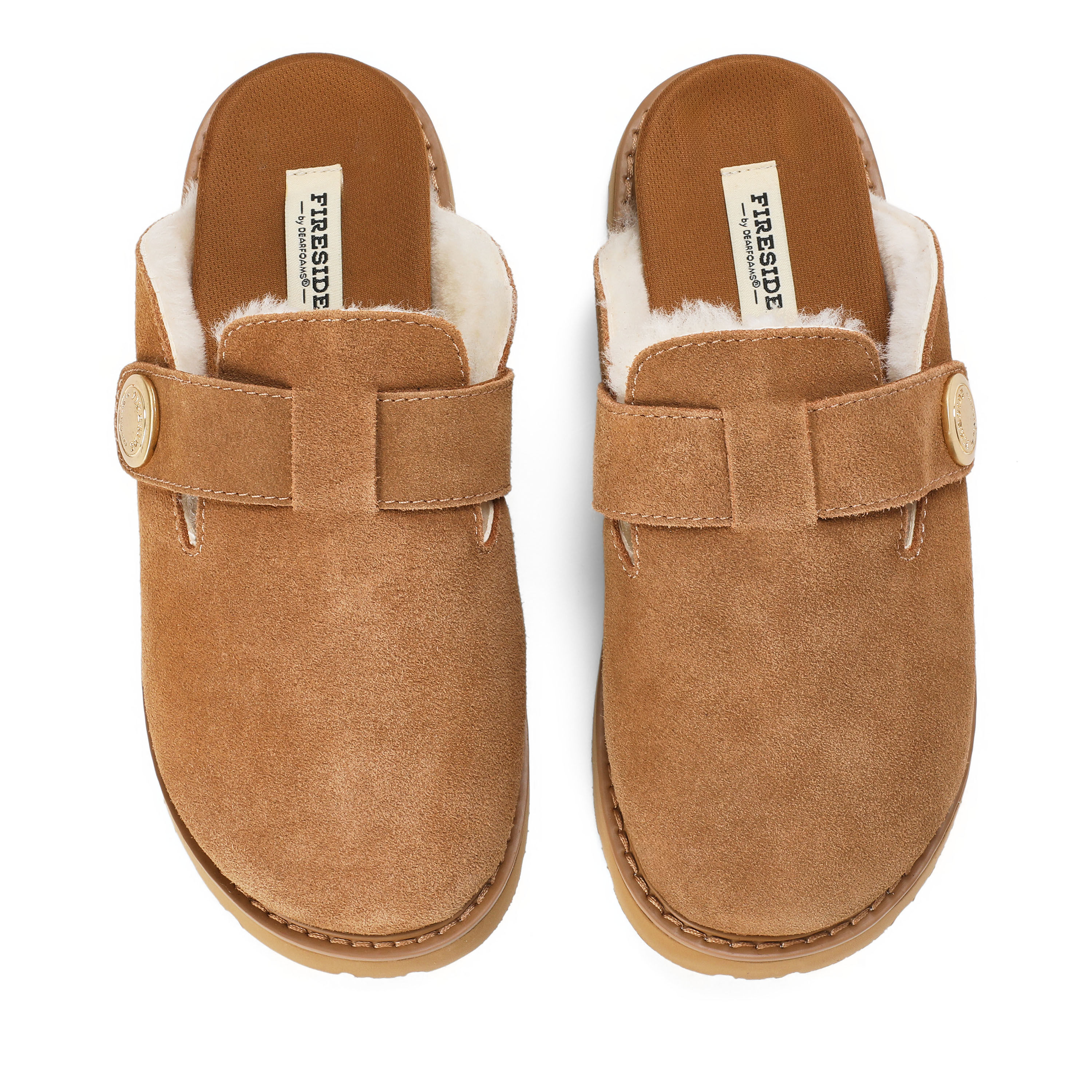 Women's Fireside by Dearfoams Coin Mule - Water Resistant