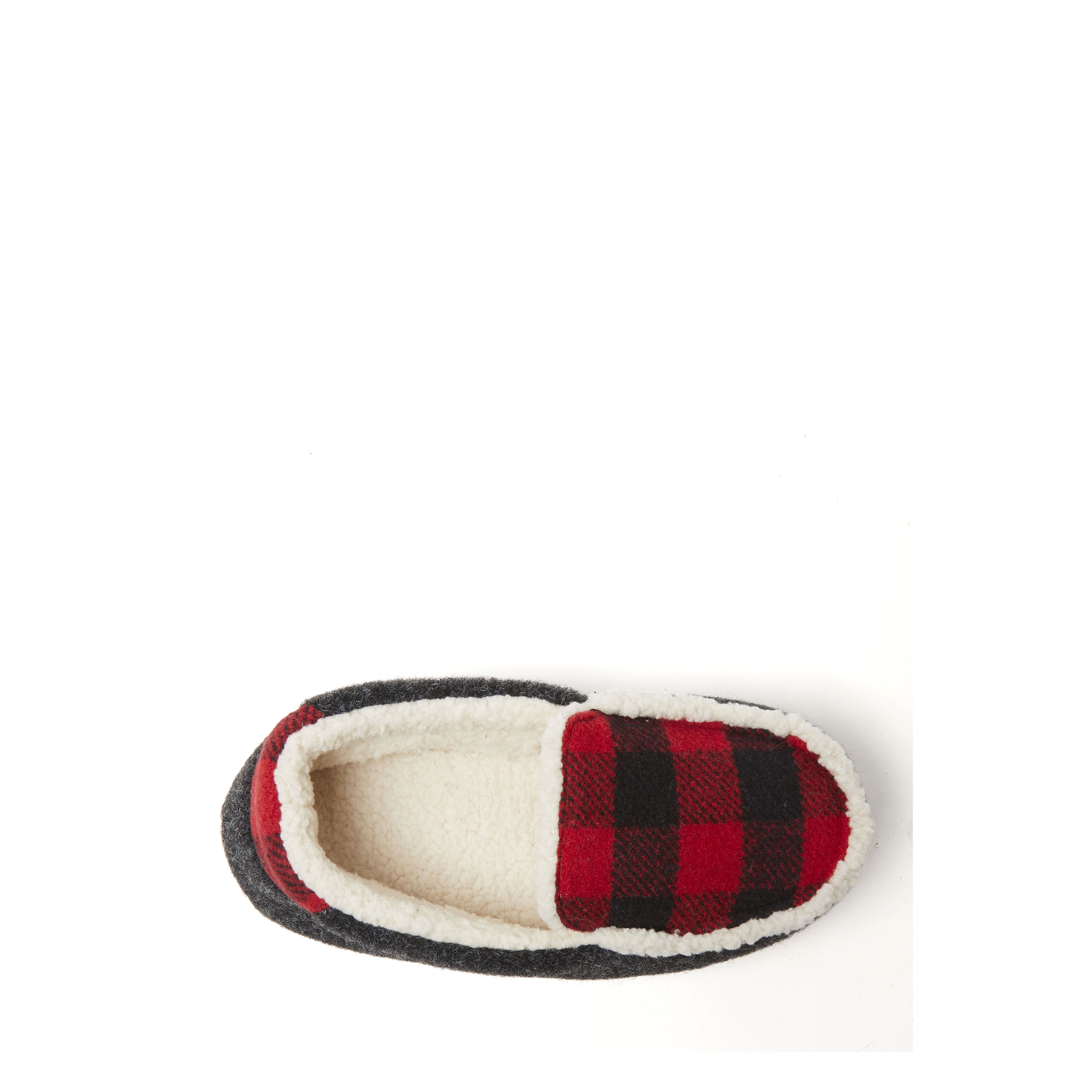 Plaid best sale moccasin slippers