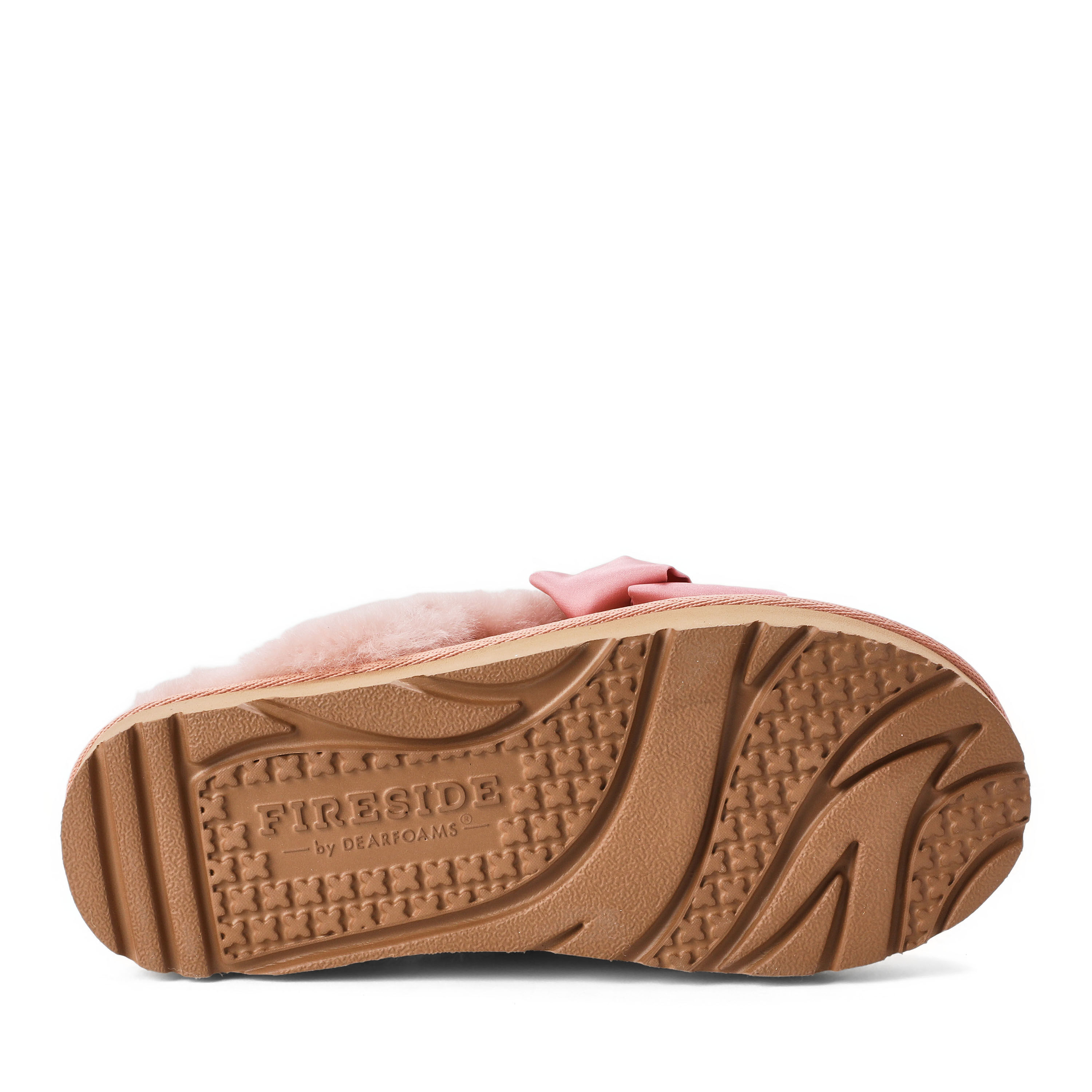 Women's Sydney Dream Bow Genuine Shearling Scuff