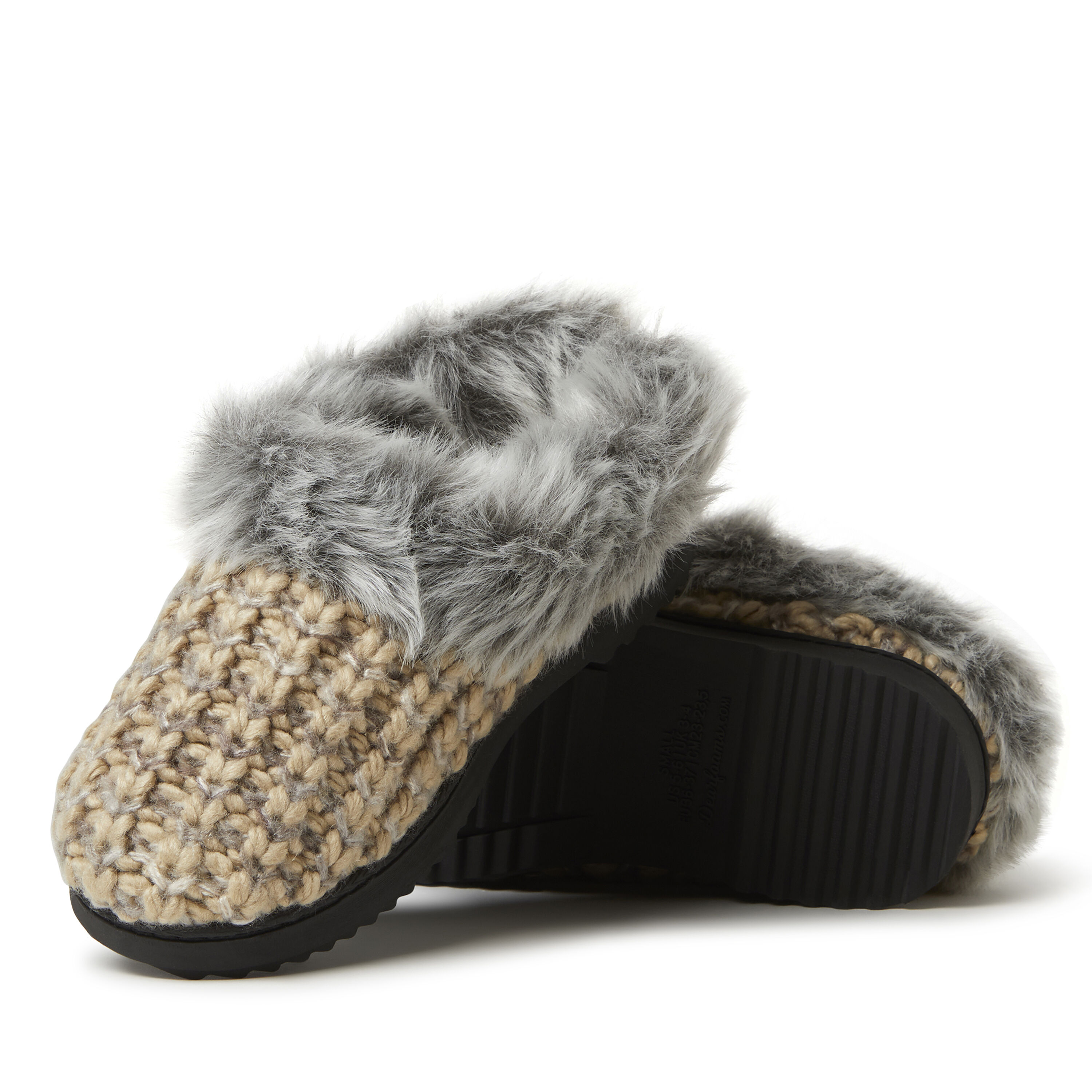 Women's Hannah Textured Knit Clog Slipper