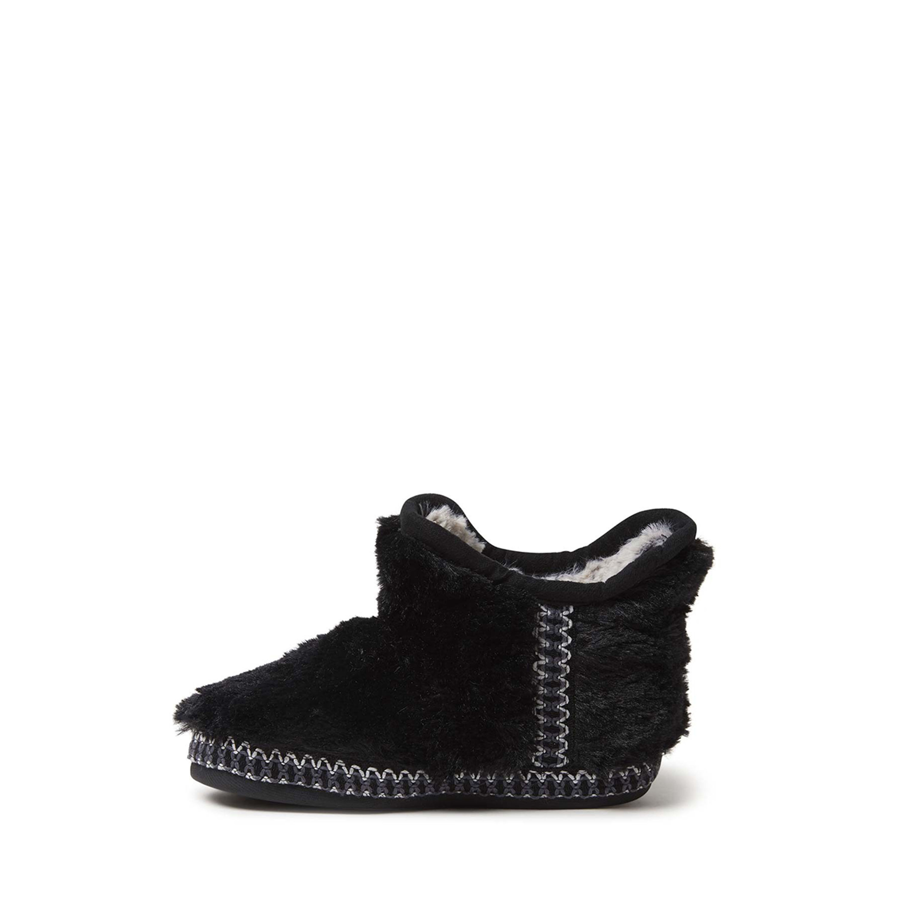 Kids Charlotte Furry Bootie Slipper