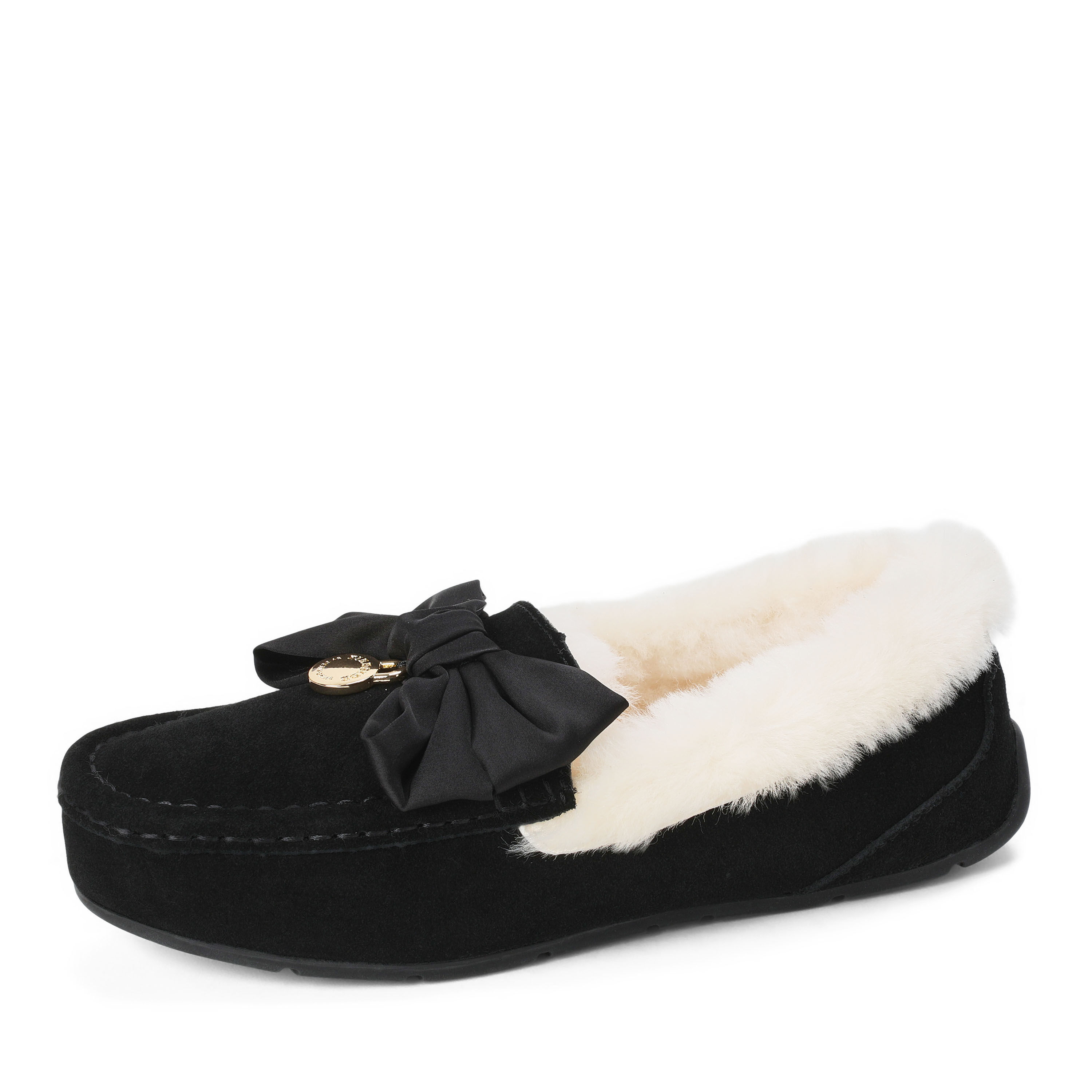 Women's Mel Dream Bow Genuine Shearling Moccasin
