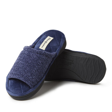 Clog Slippers Df By Dearfoams Women's Velour Open Toe