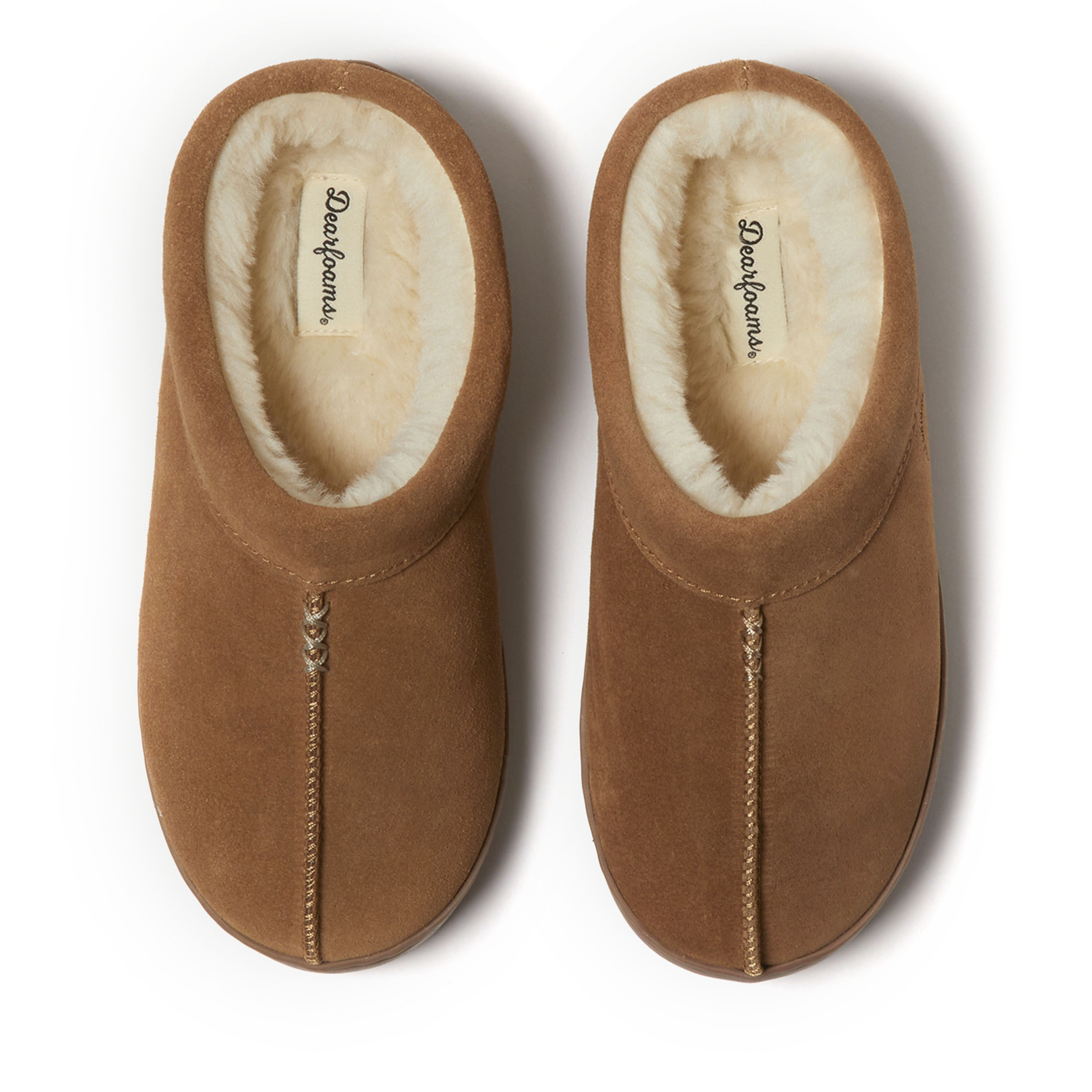 Women's Doreen Genuine Suede Clog With Prayer Seam