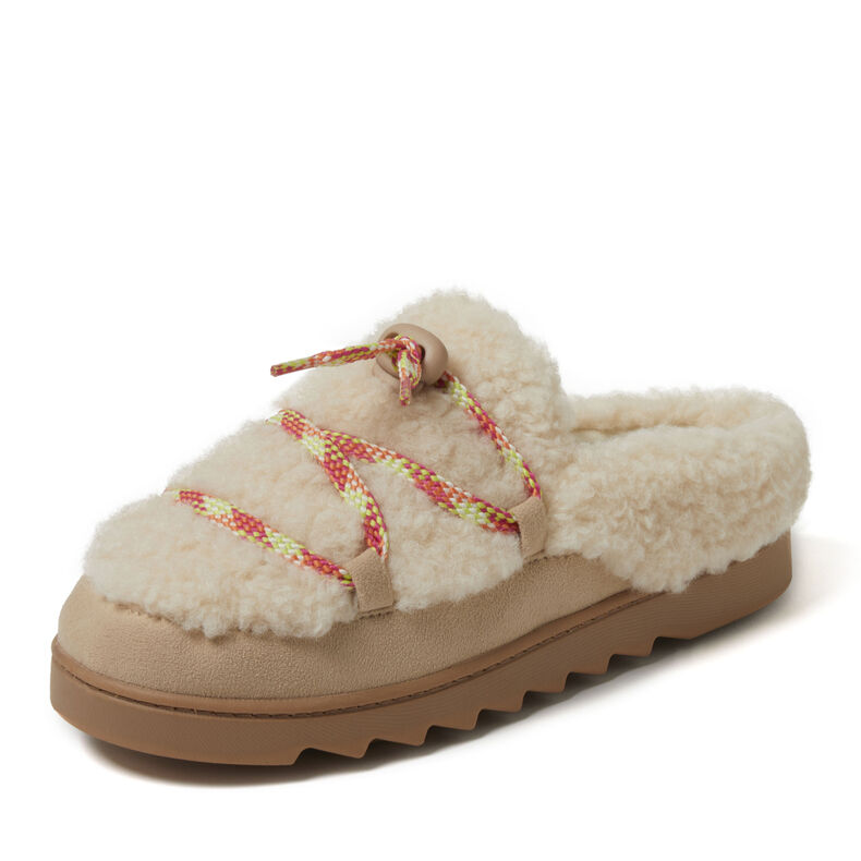 Women's Giselle Lace Up Teddy Clog