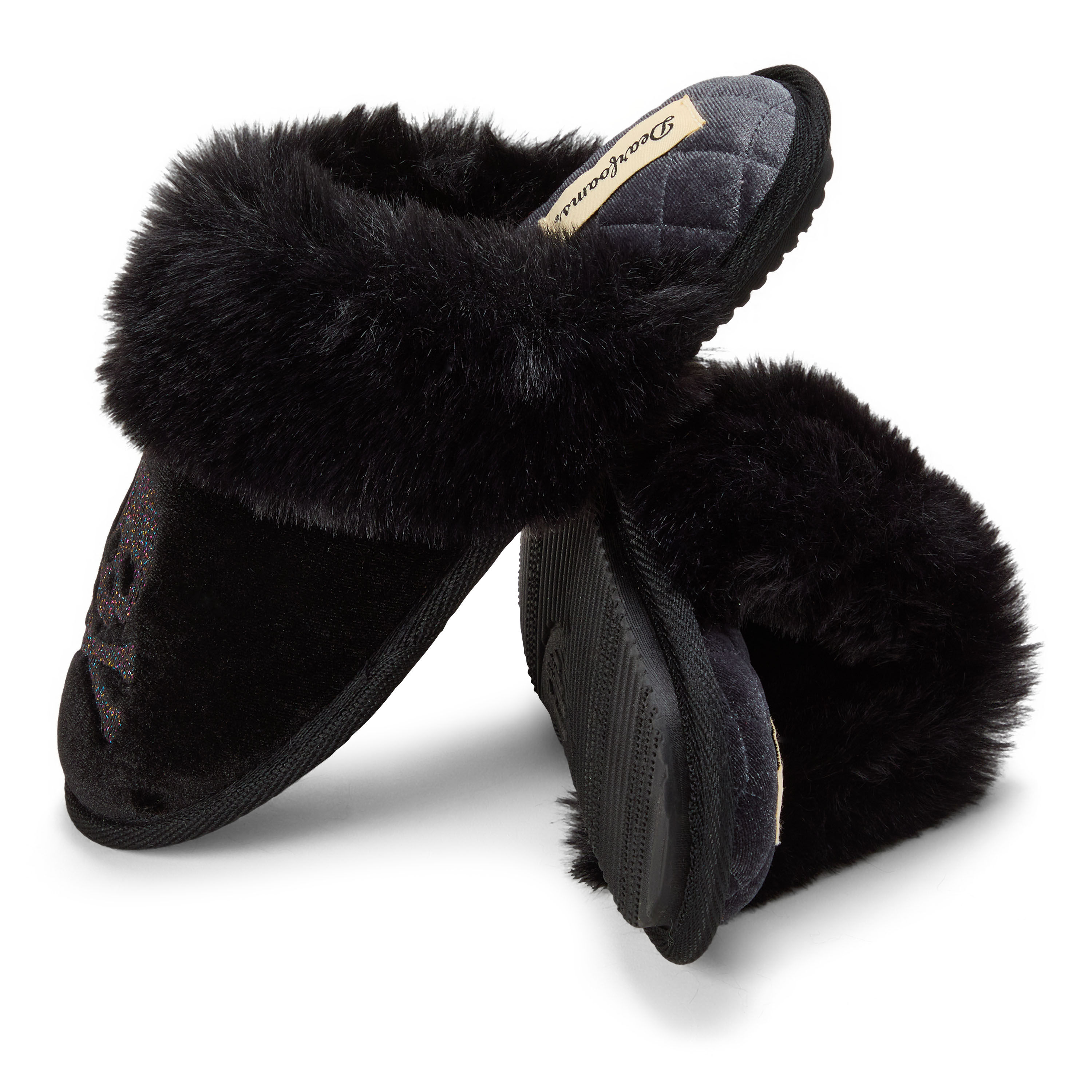 Women's Halloween Velour Scuff