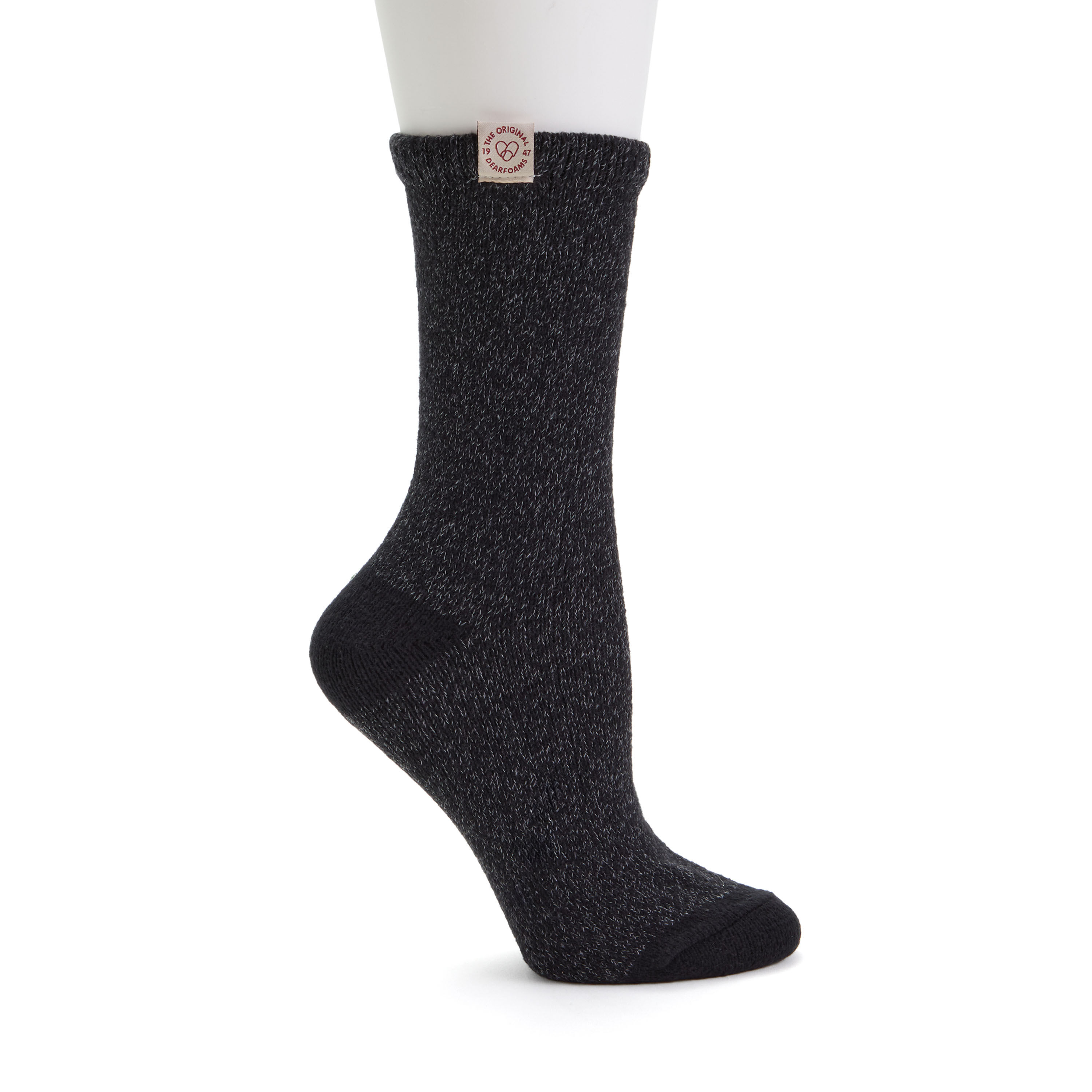 Ladies Grid Cozy Crew Sock 2 Pack