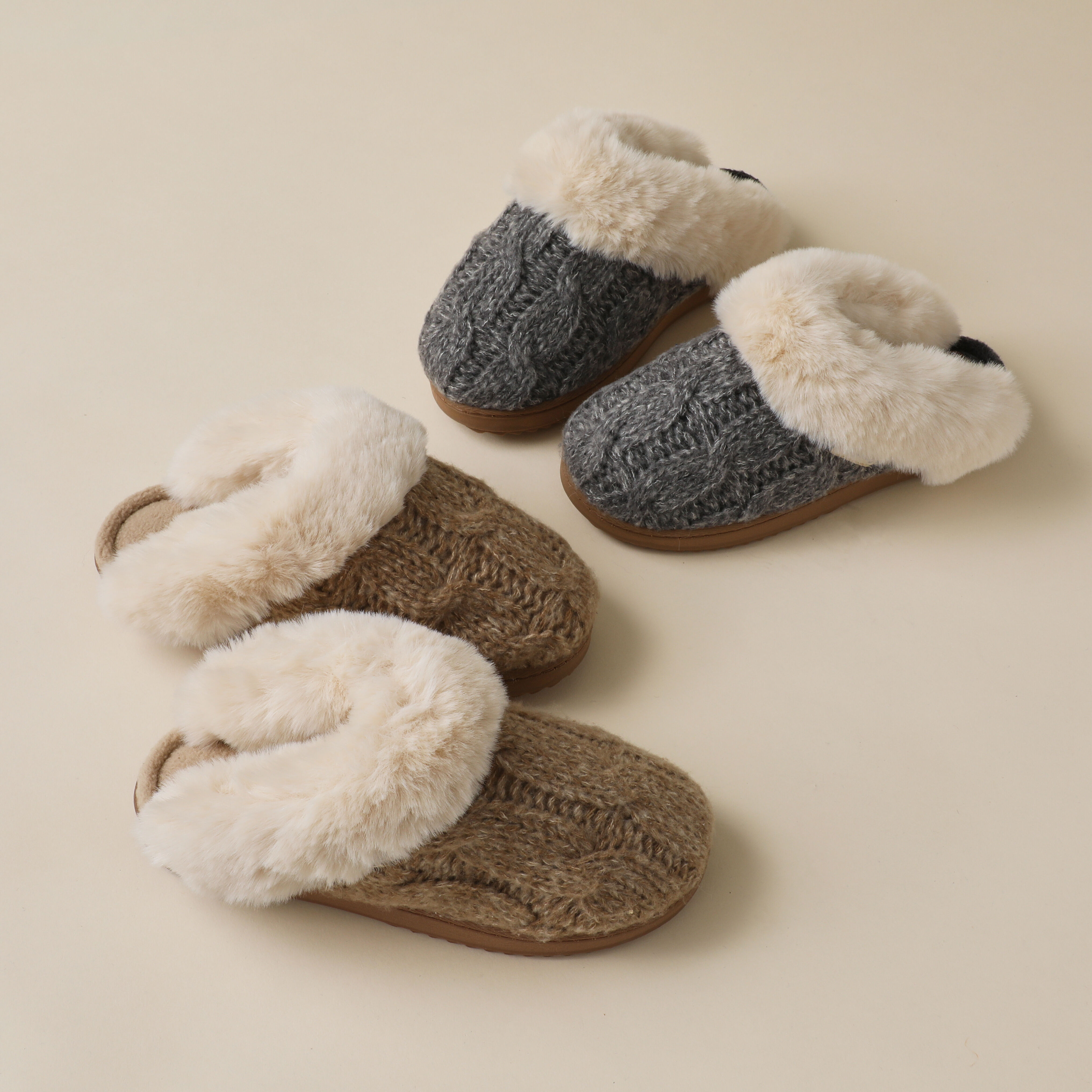 Women's Nicki Cable Knit Scuff