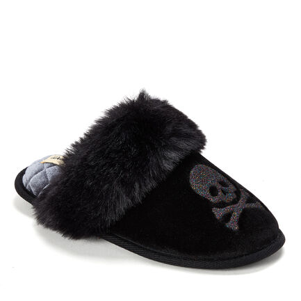 Women's Halloween Velour Scuff