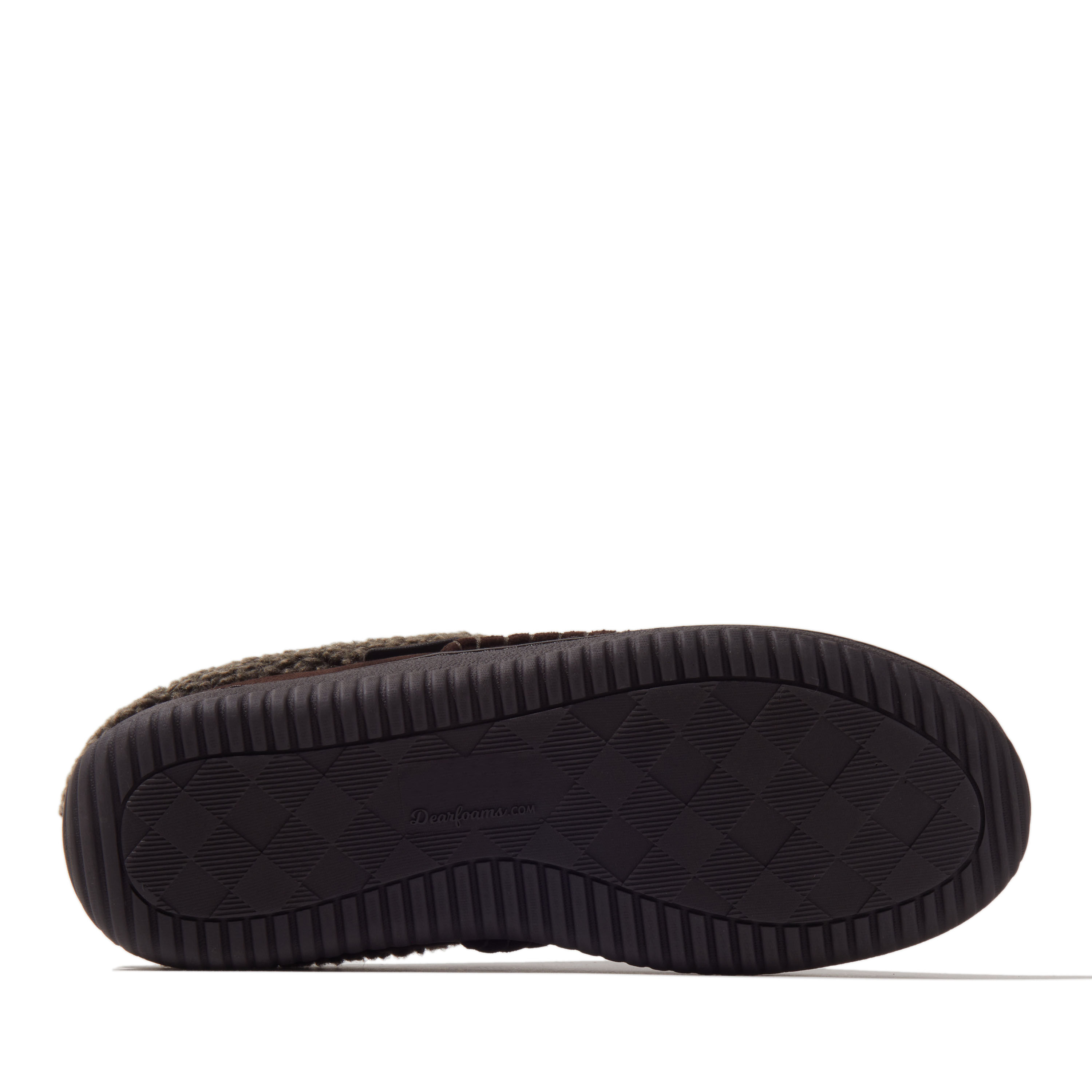 Men's Marshall Microsuede Moc Toe Clog With Berber Cuff