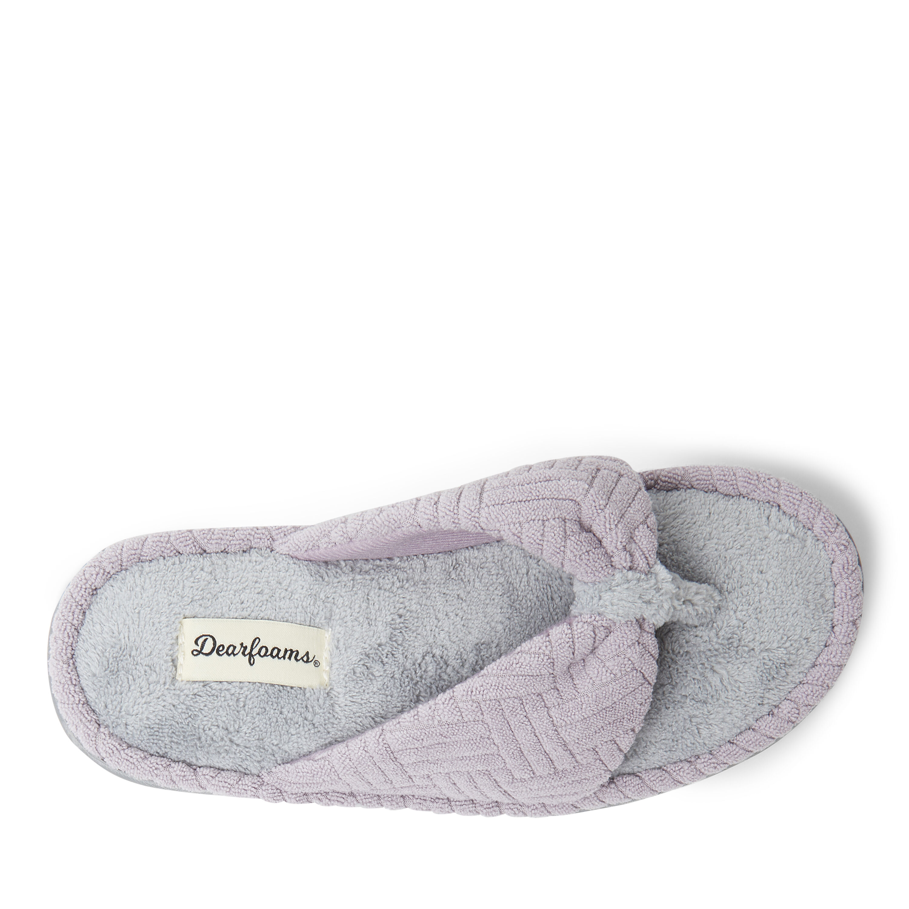 Women's Addison Textured Terry Thong Slipper
