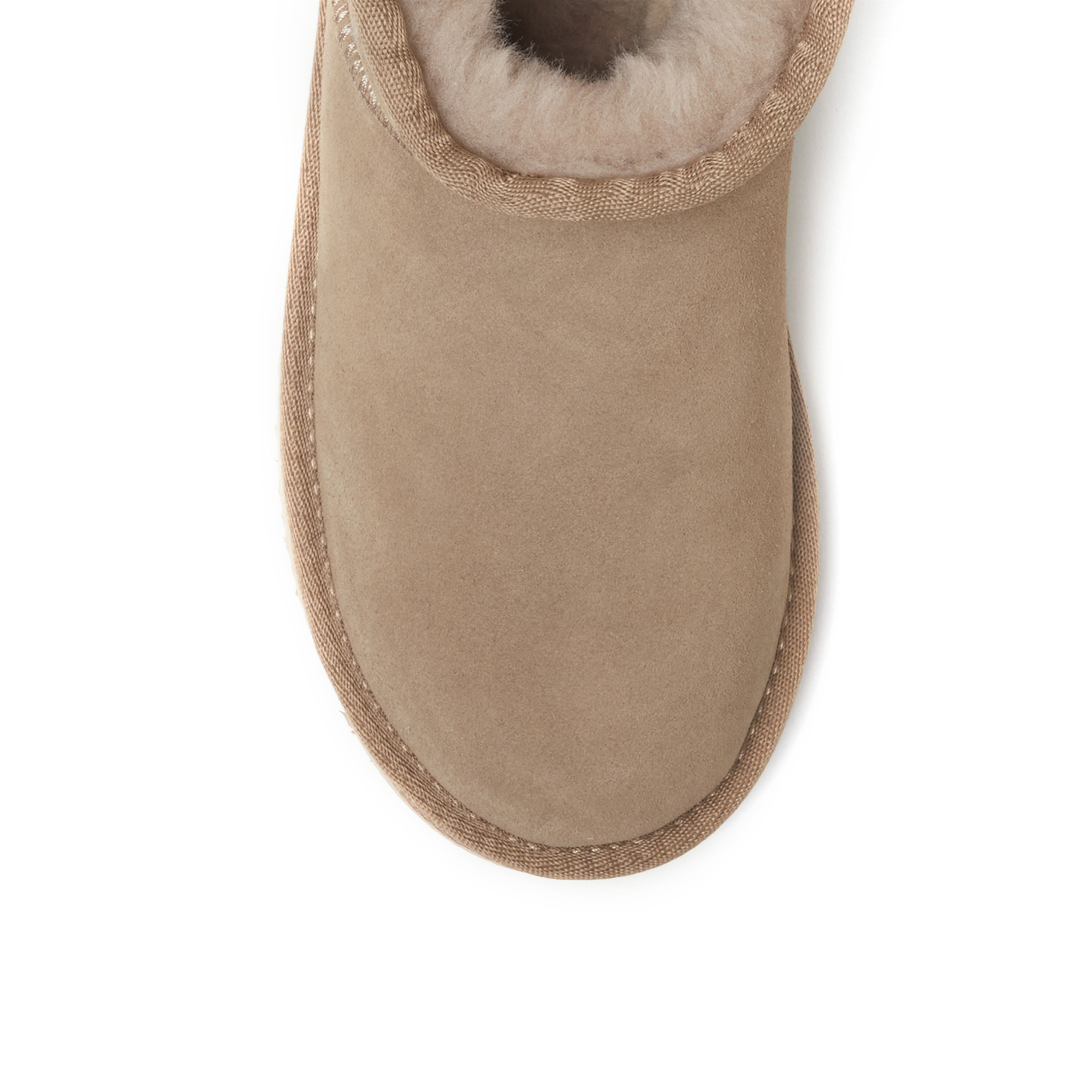 Women's Fireside by Dearfoams Riverland Genuine Shearling Micro Bootie