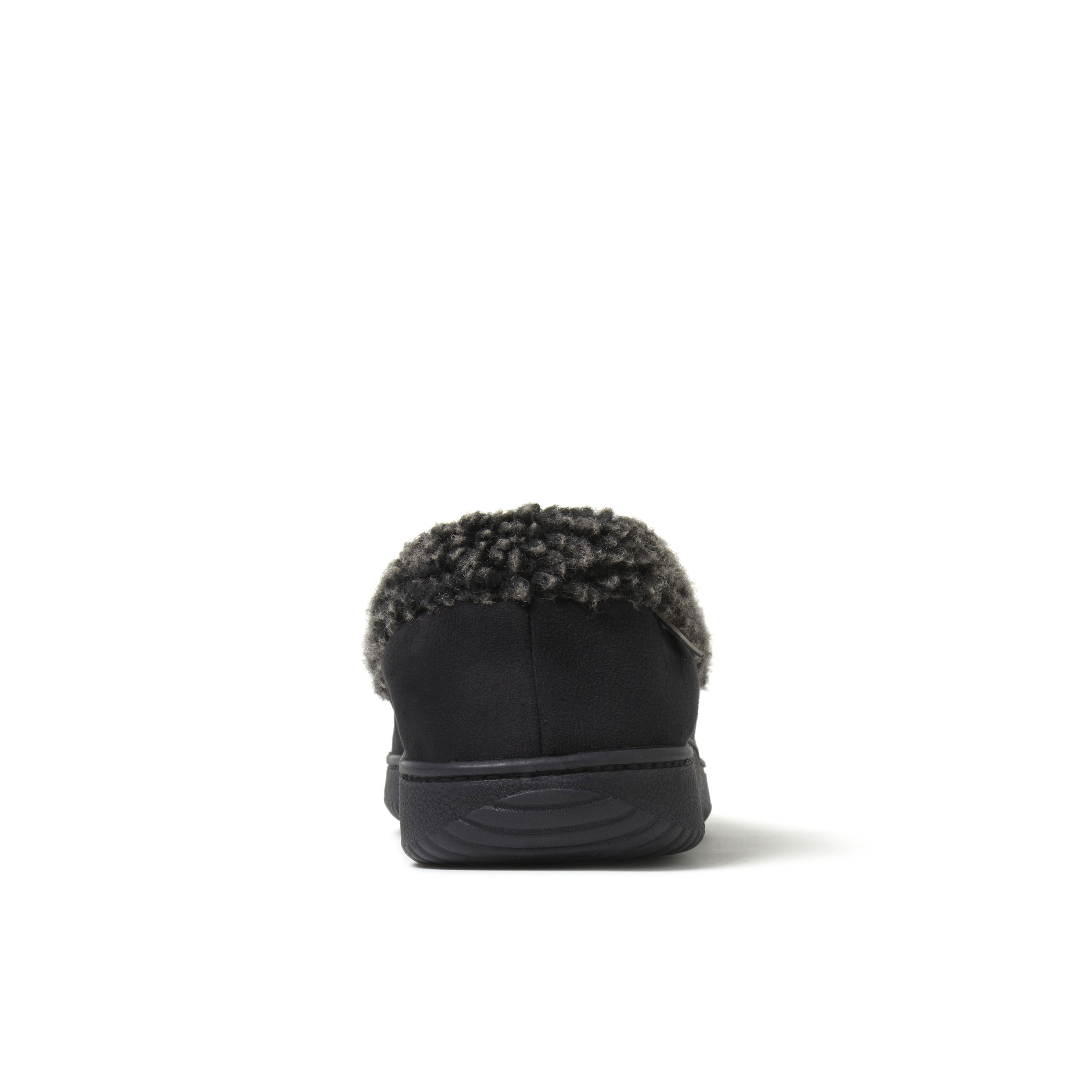 Dearfoams microsuede online berber lined clog