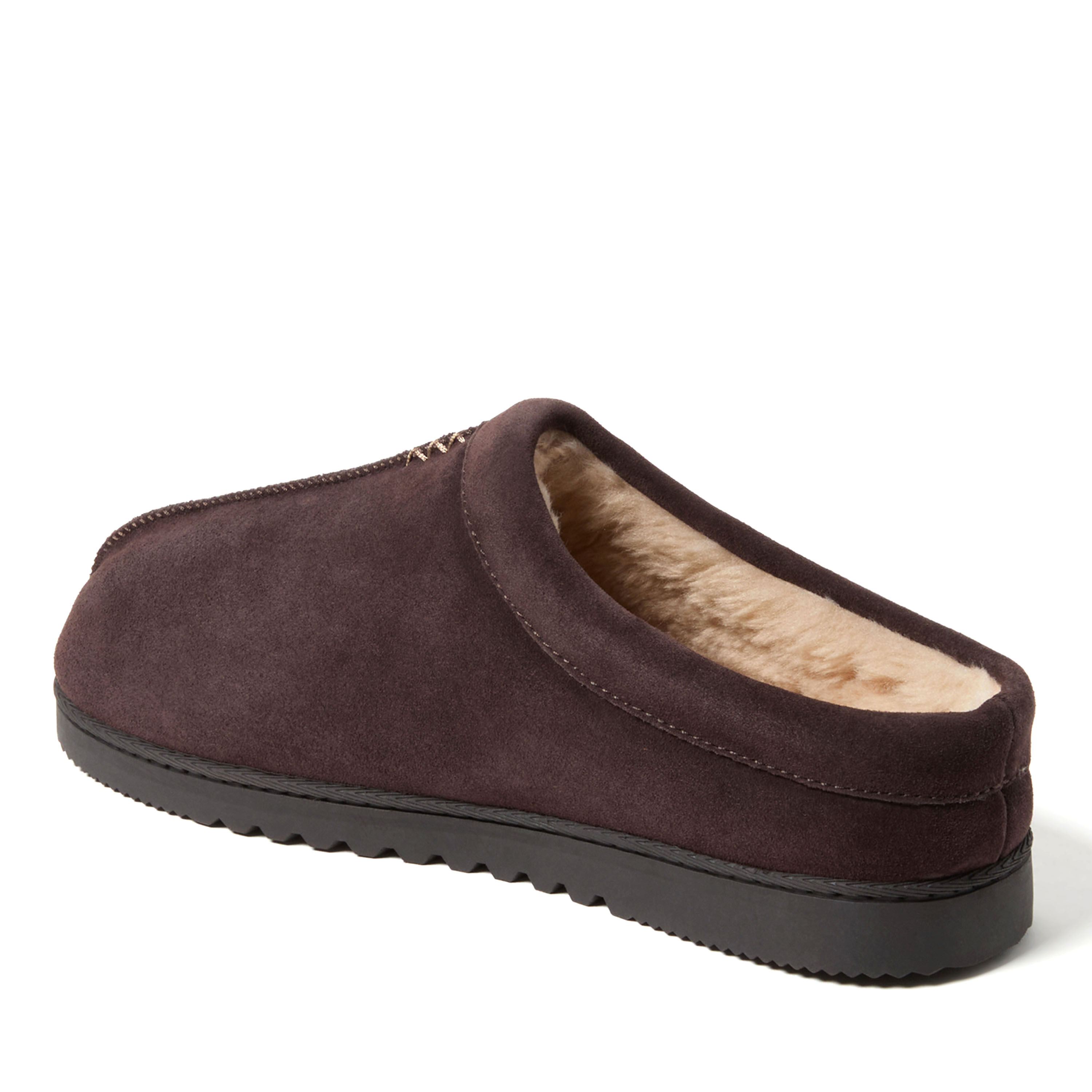 Men's Dean Genuine Suede Clog With Prayer Seam
