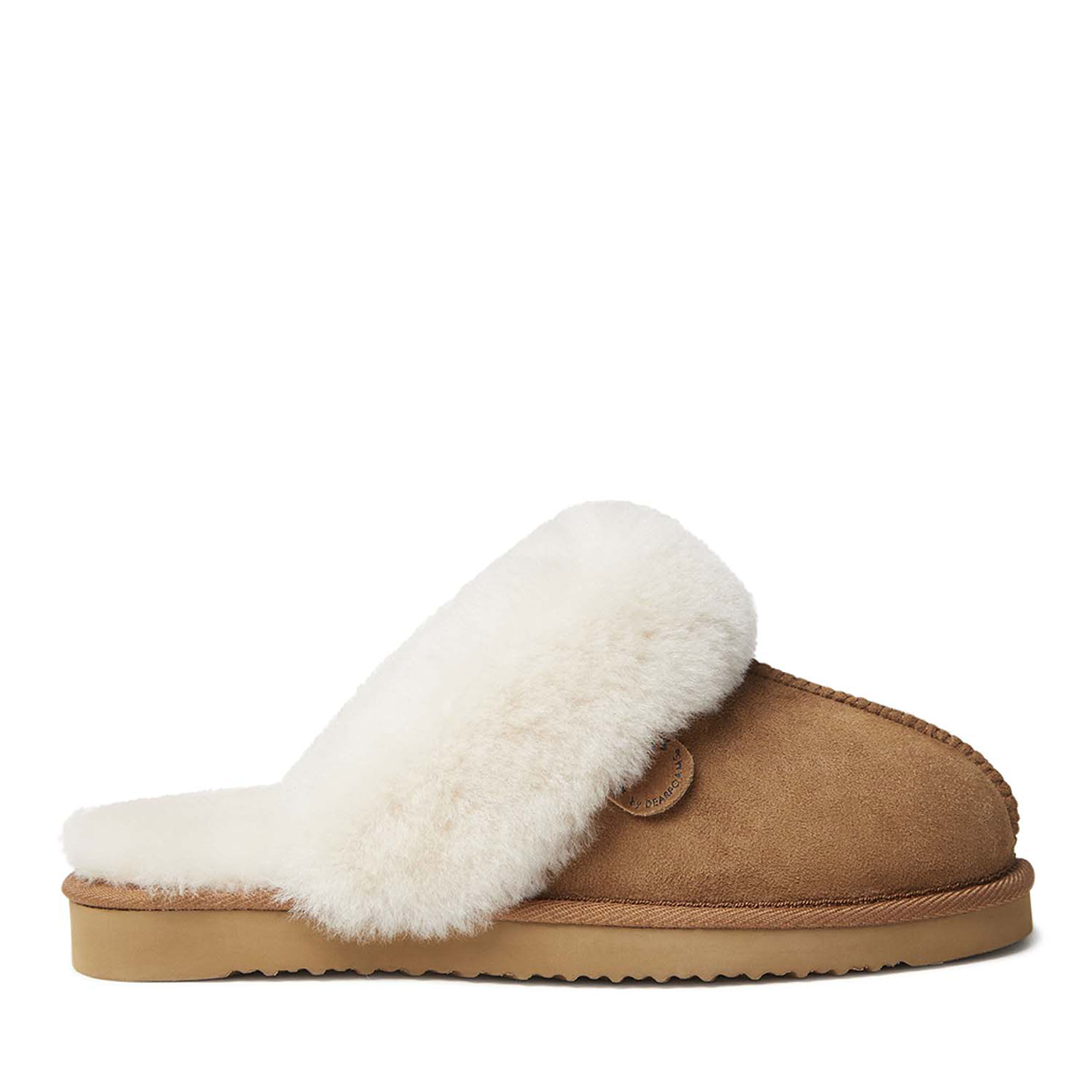 Women's Fireside by Dearfoams Sydney Genuine Shearling Scuff Slipper