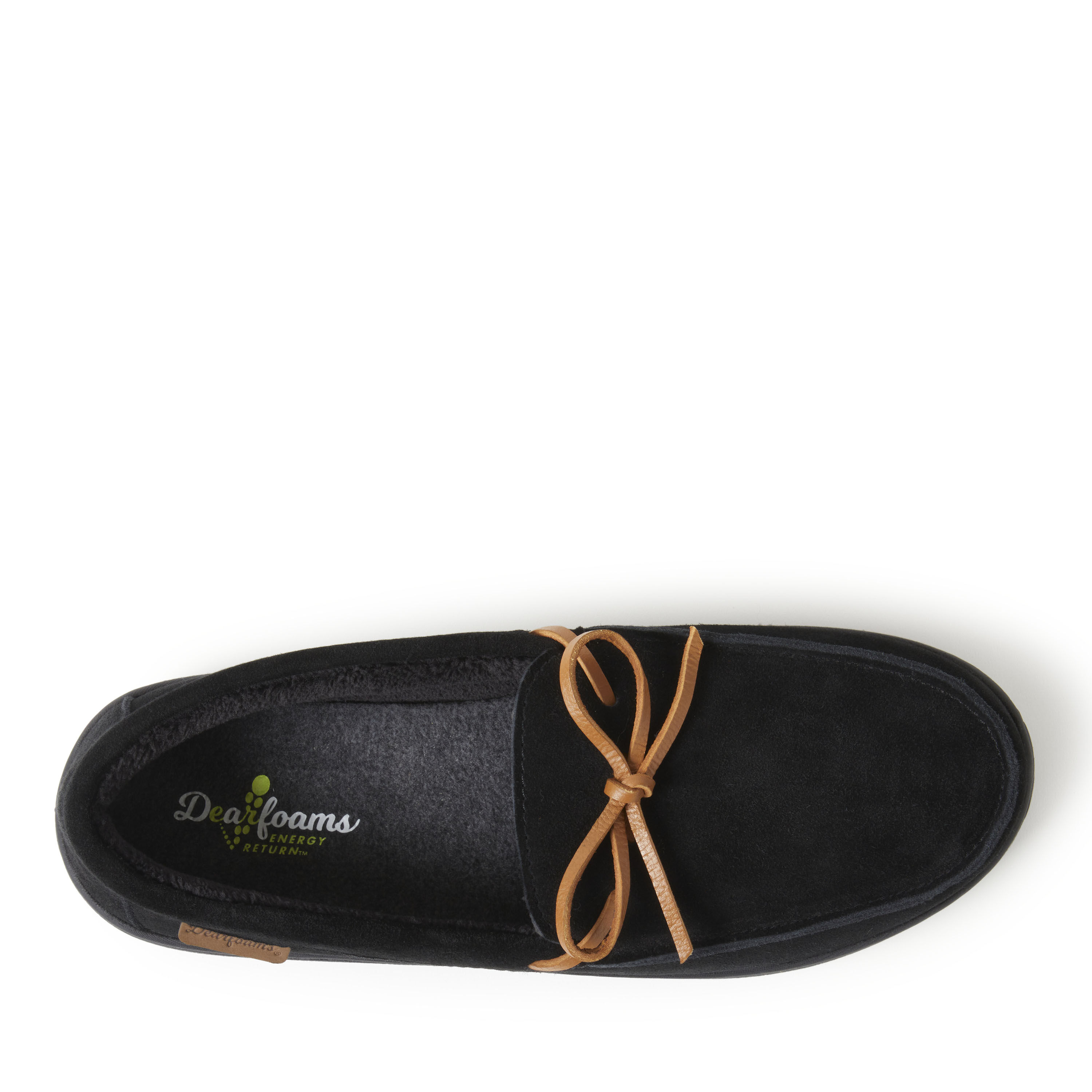 Men s Westboro Genuine Suede Energy Return Moccasin Slippers