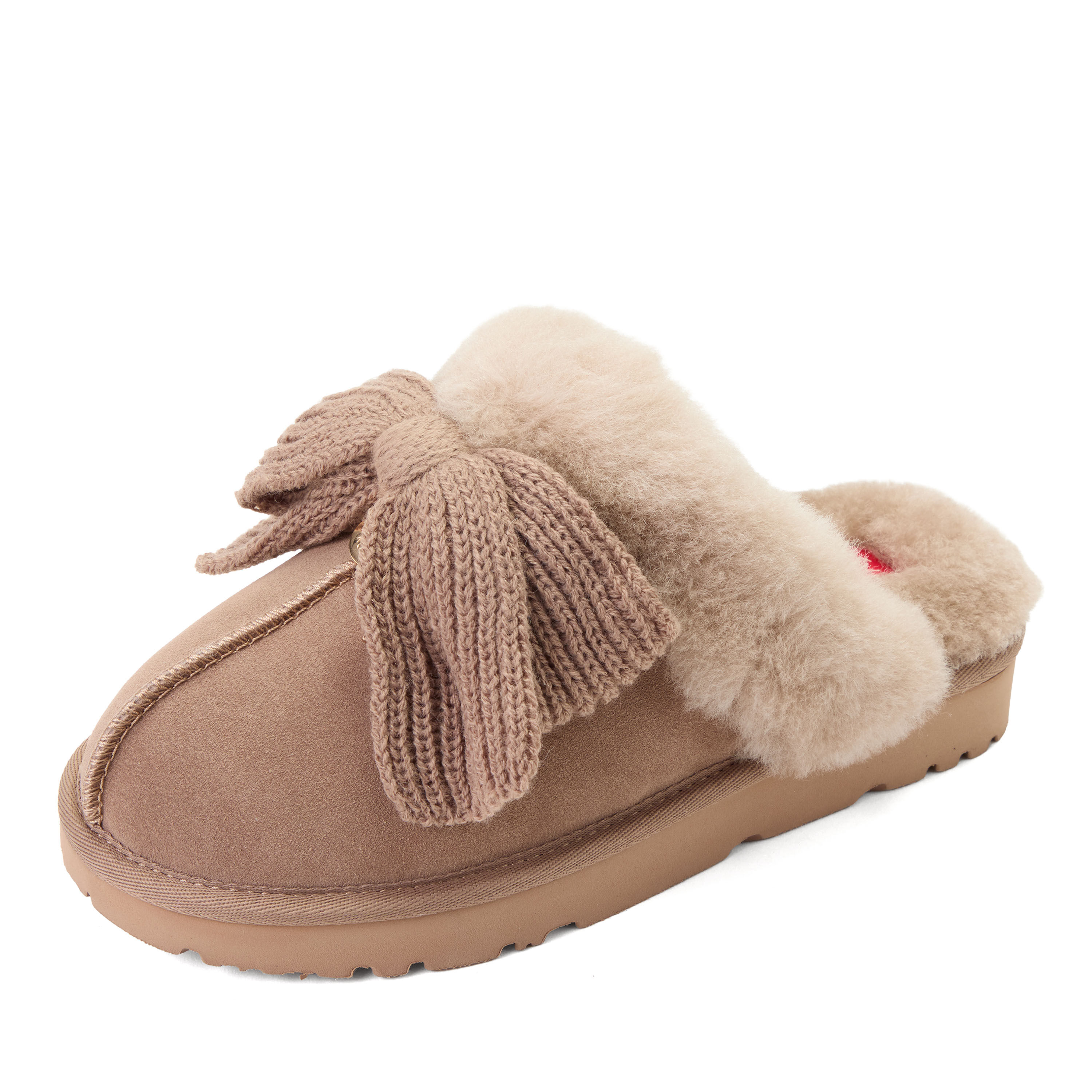 Daniella Karagach&rsquo;s Women's Fireside Suede Shearling Scuff