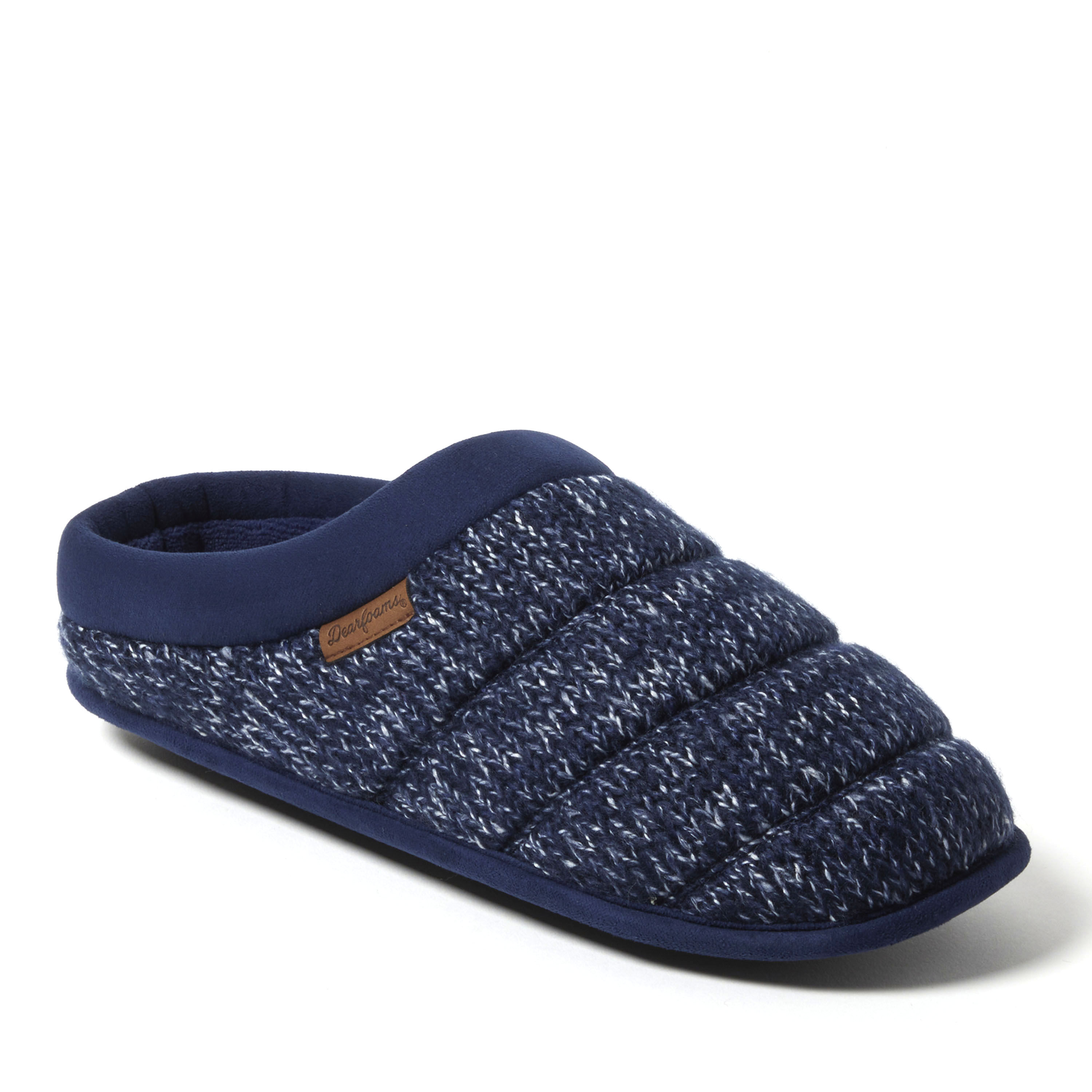 Men's Asher Quilted Marled Knit Clog