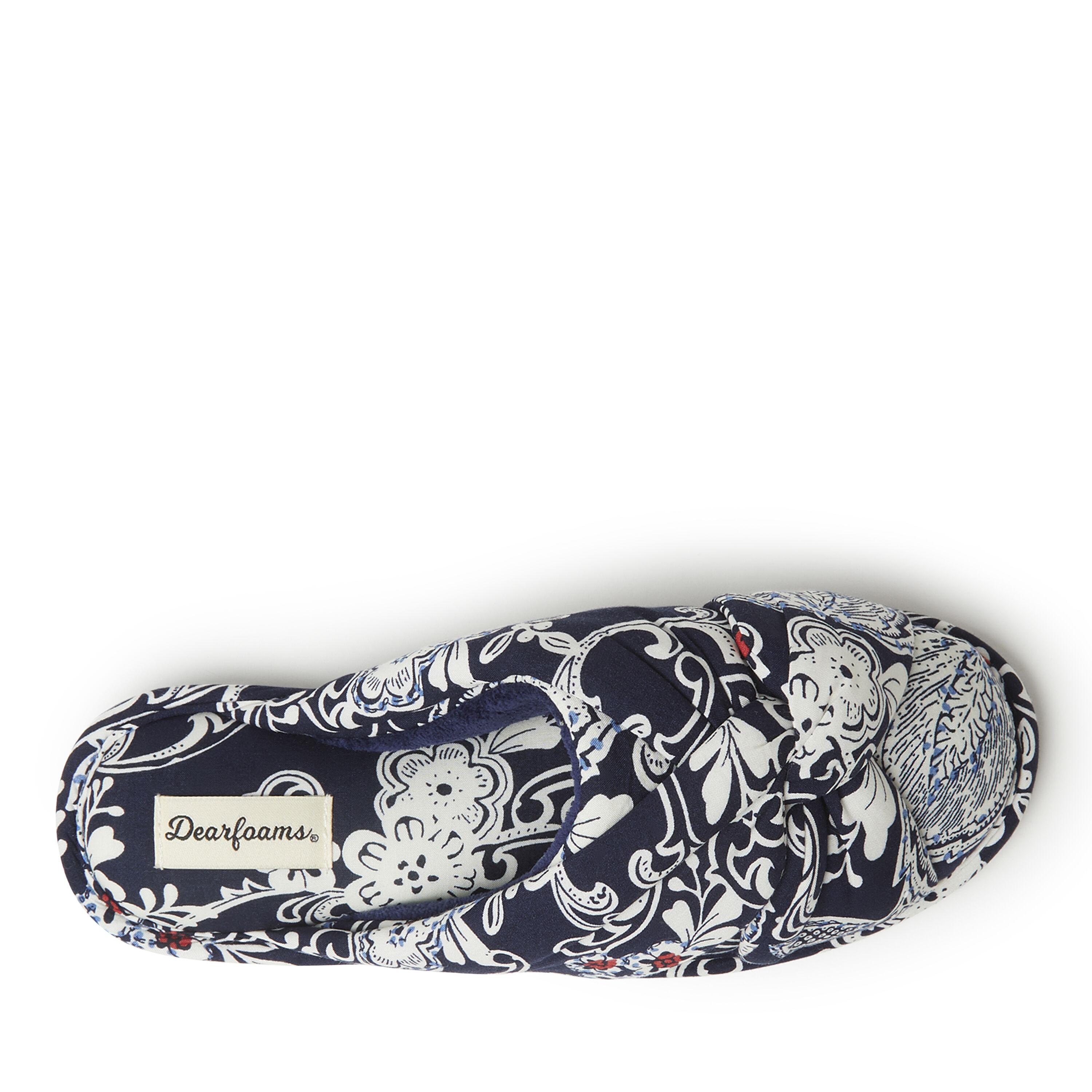 Women's Alexis Paisley Knot Scuff Slipper