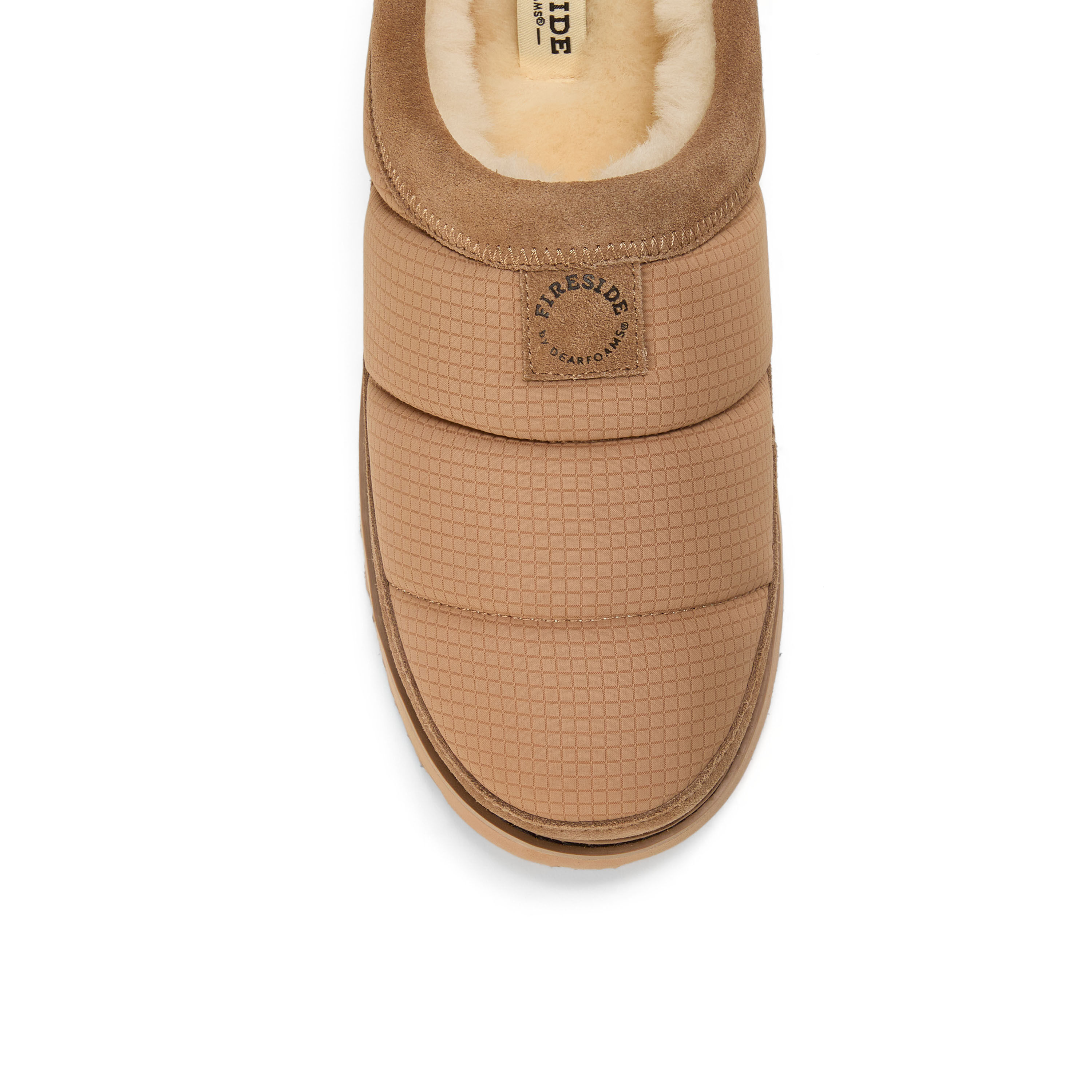 Men's Fireside by Dearfoams Grafton Sport Nylon Puff Clog - Water Repellent