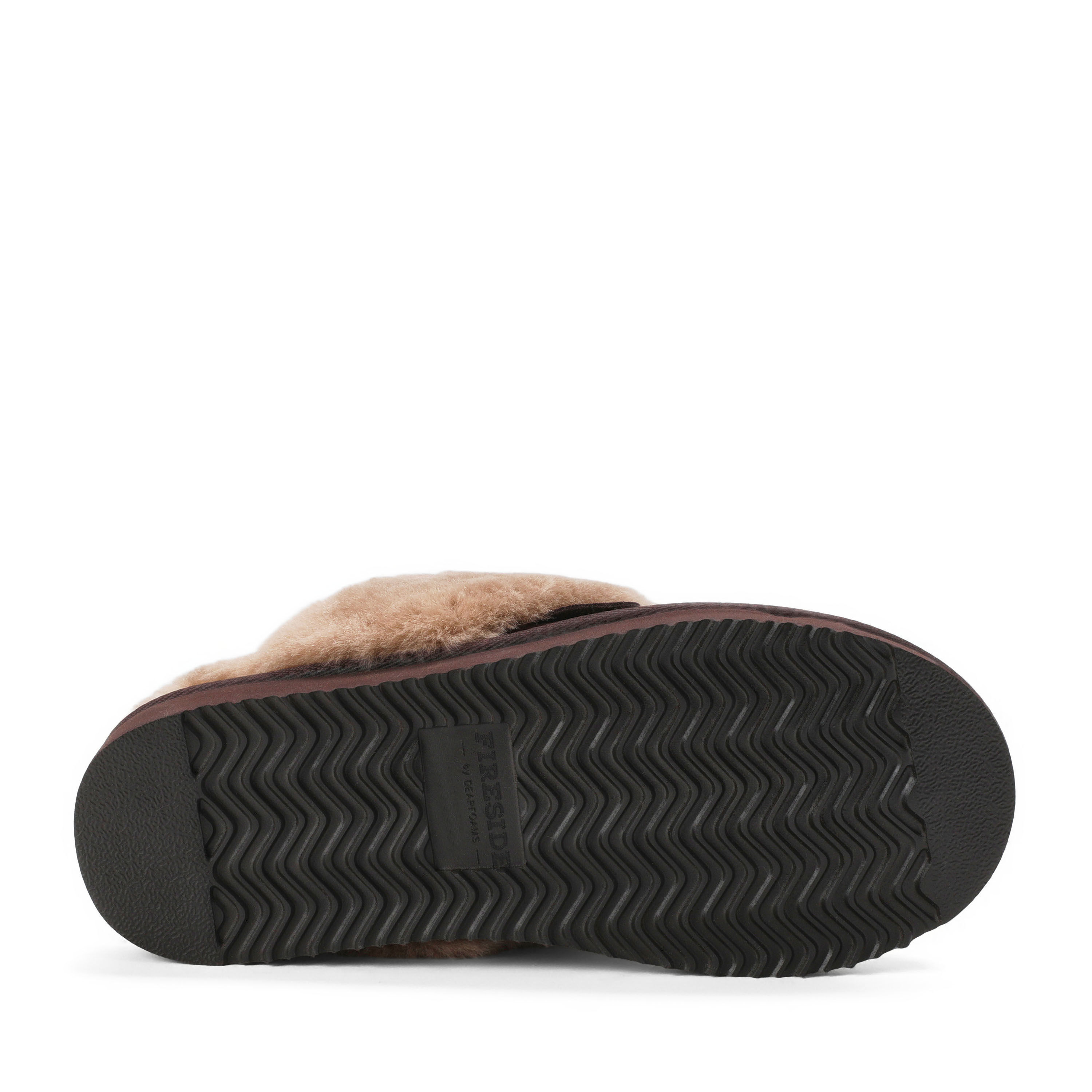 Women's Fireside by Dearfoams Sydney Genuine Shearling Scuff Slipper