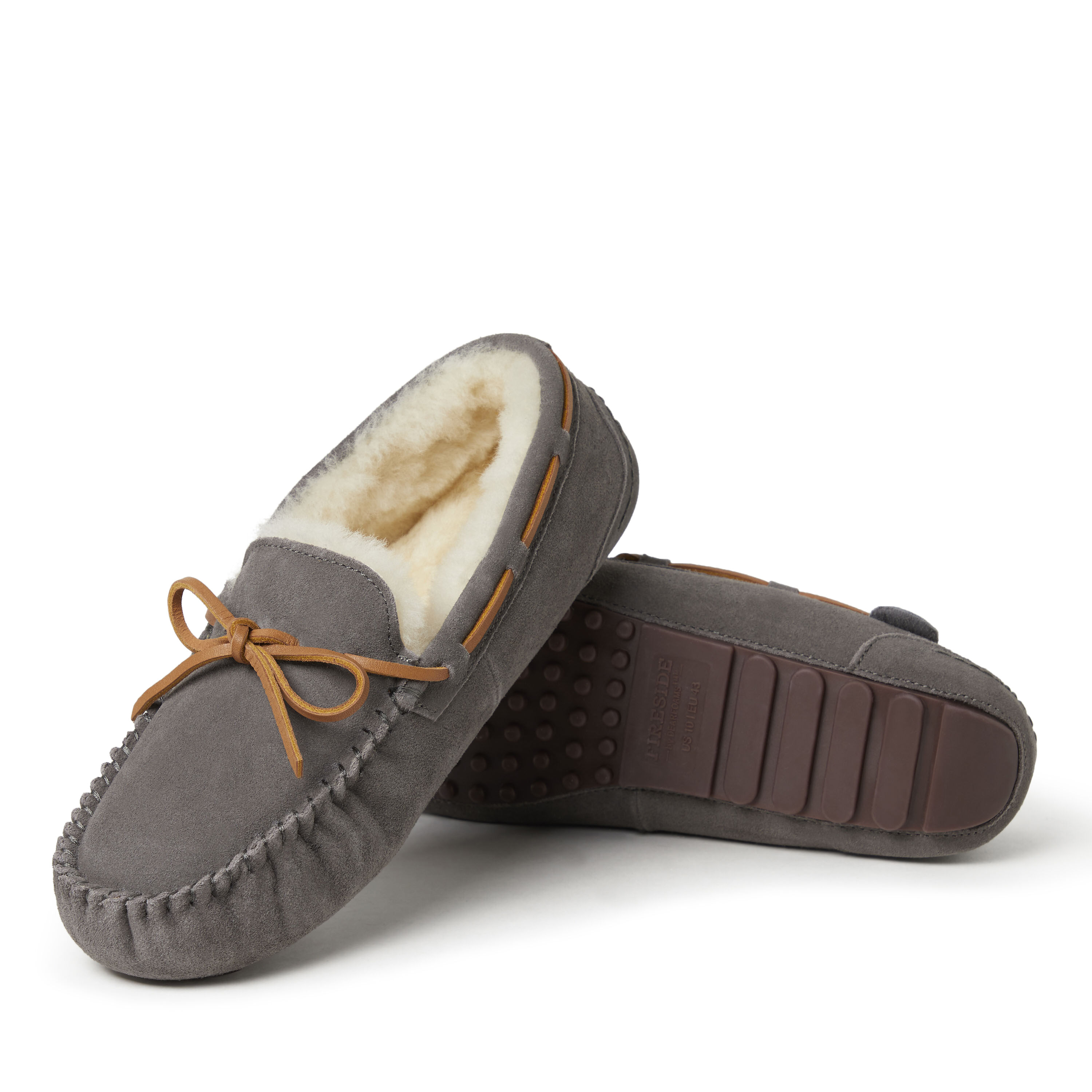 Fireside by hotsell dearfoams moccasin slippers