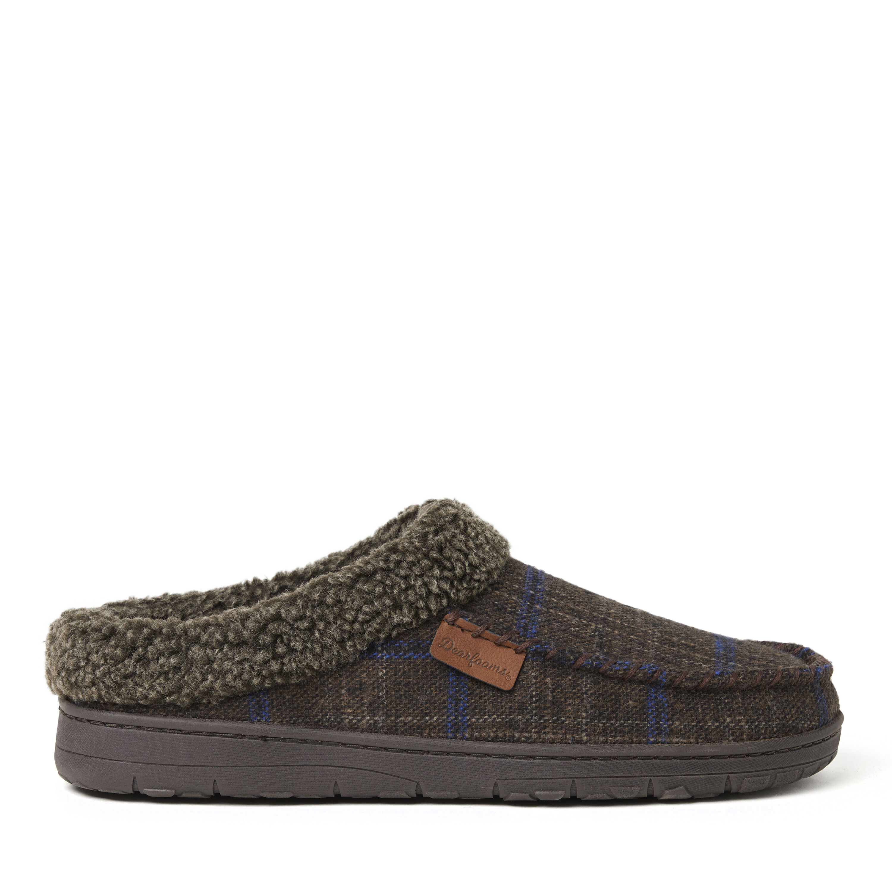 Dearfoams microsuede berber lined clog sales