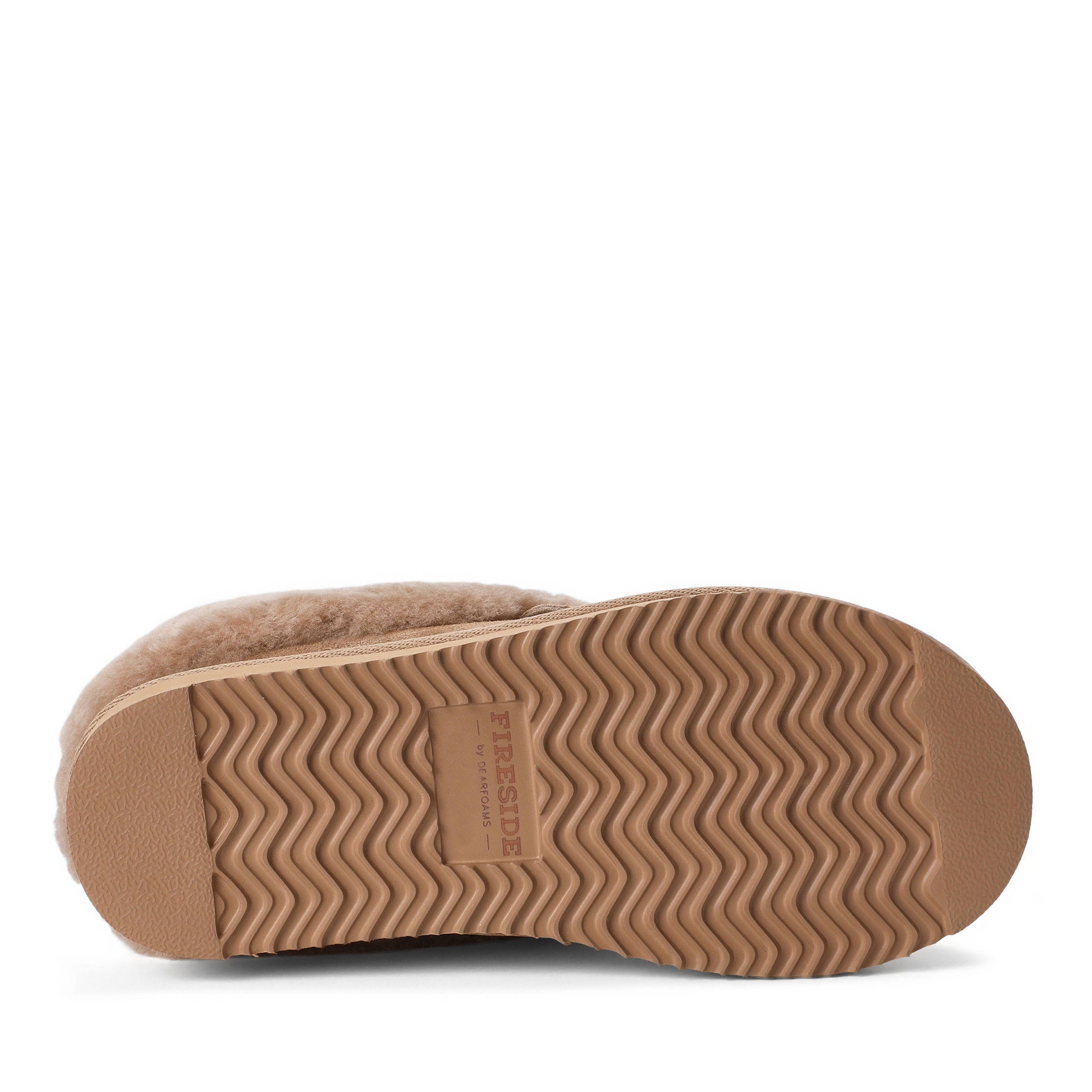 Women's Fireside by Dearfoams Adelaide Genuine Shearling Clog Slipper - Water Resistant