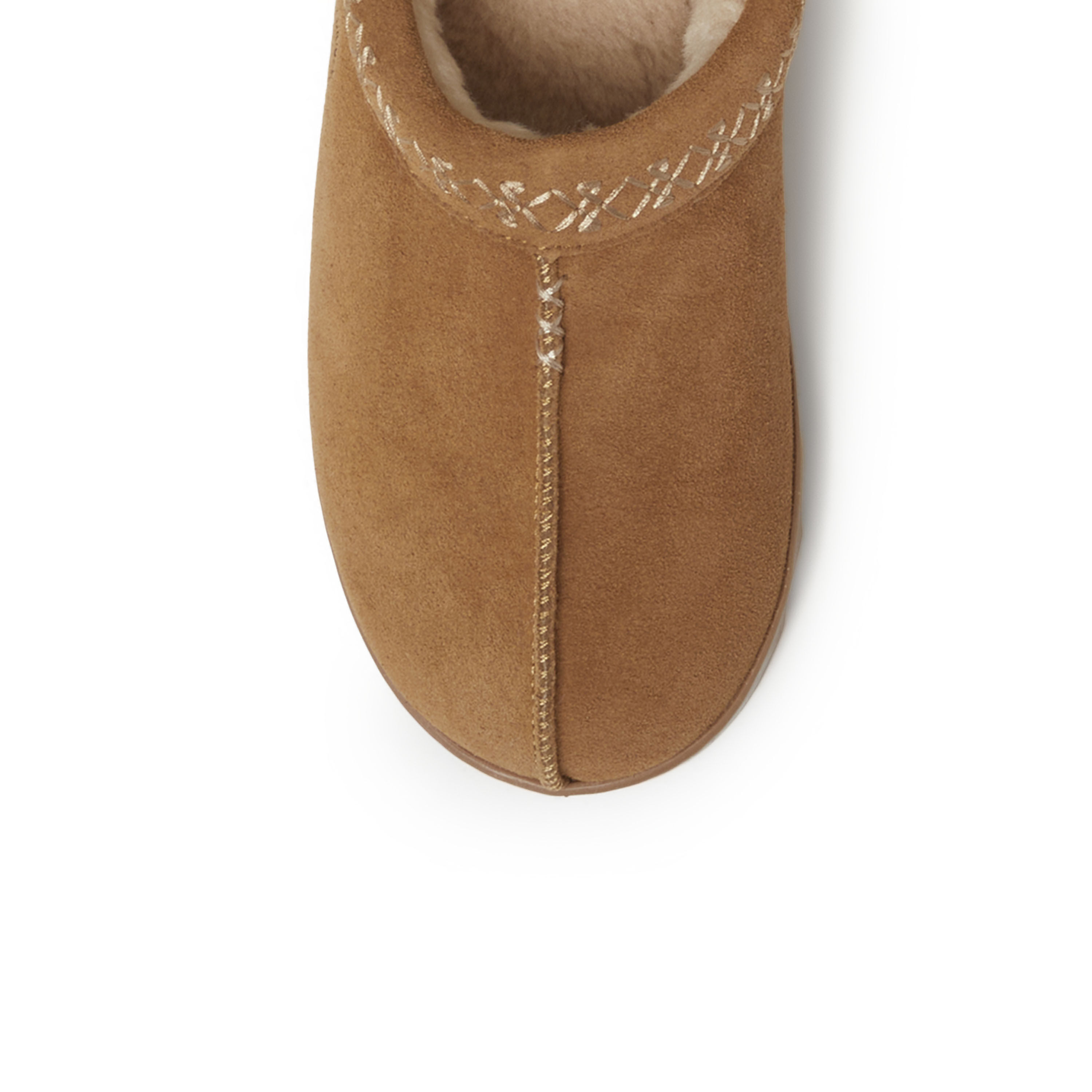 Women's Doreen Genuine Suede Clog with Embroidery
