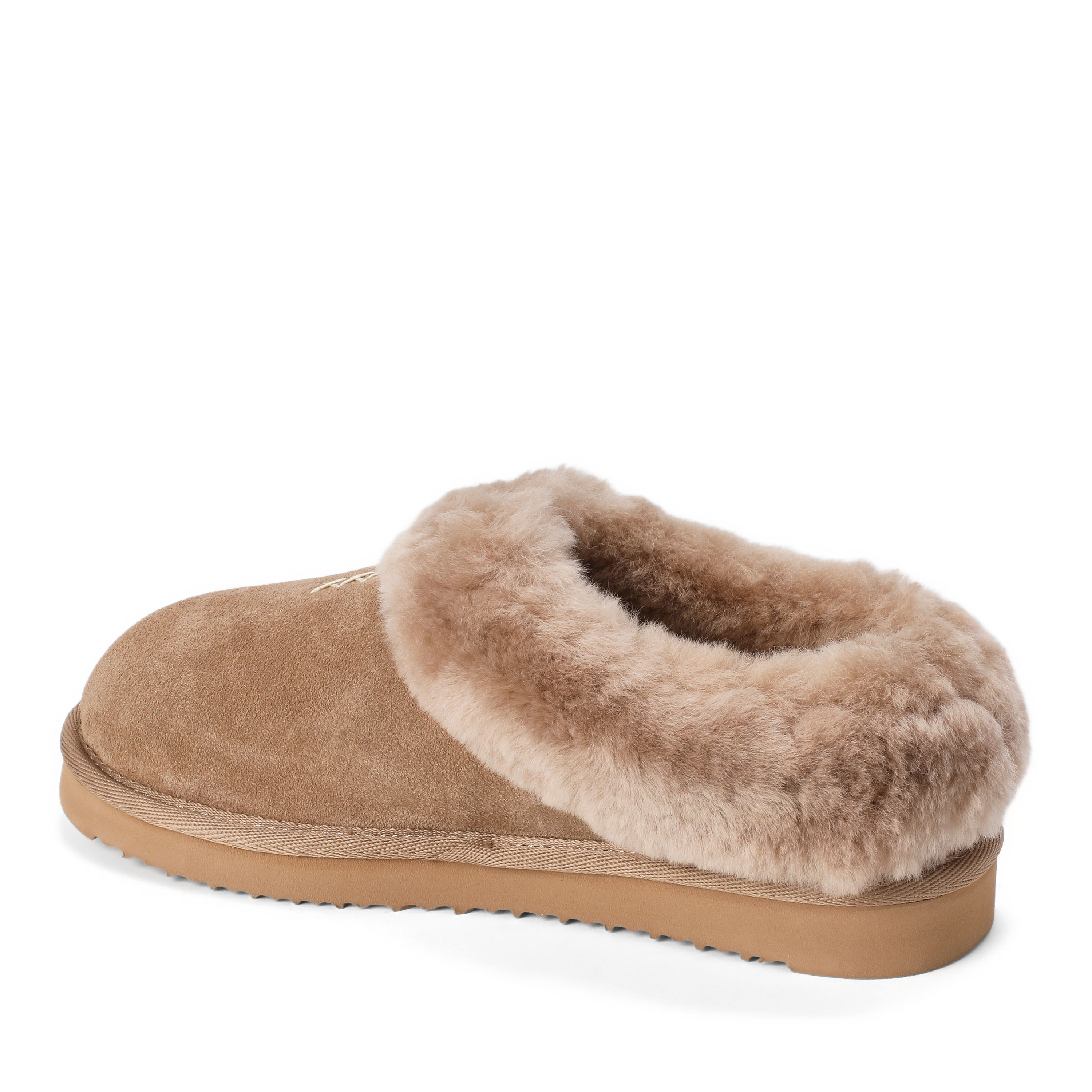 Women's Fireside by Dearfoams Adelaide Genuine Shearling Clog Slipper - Water Resistant