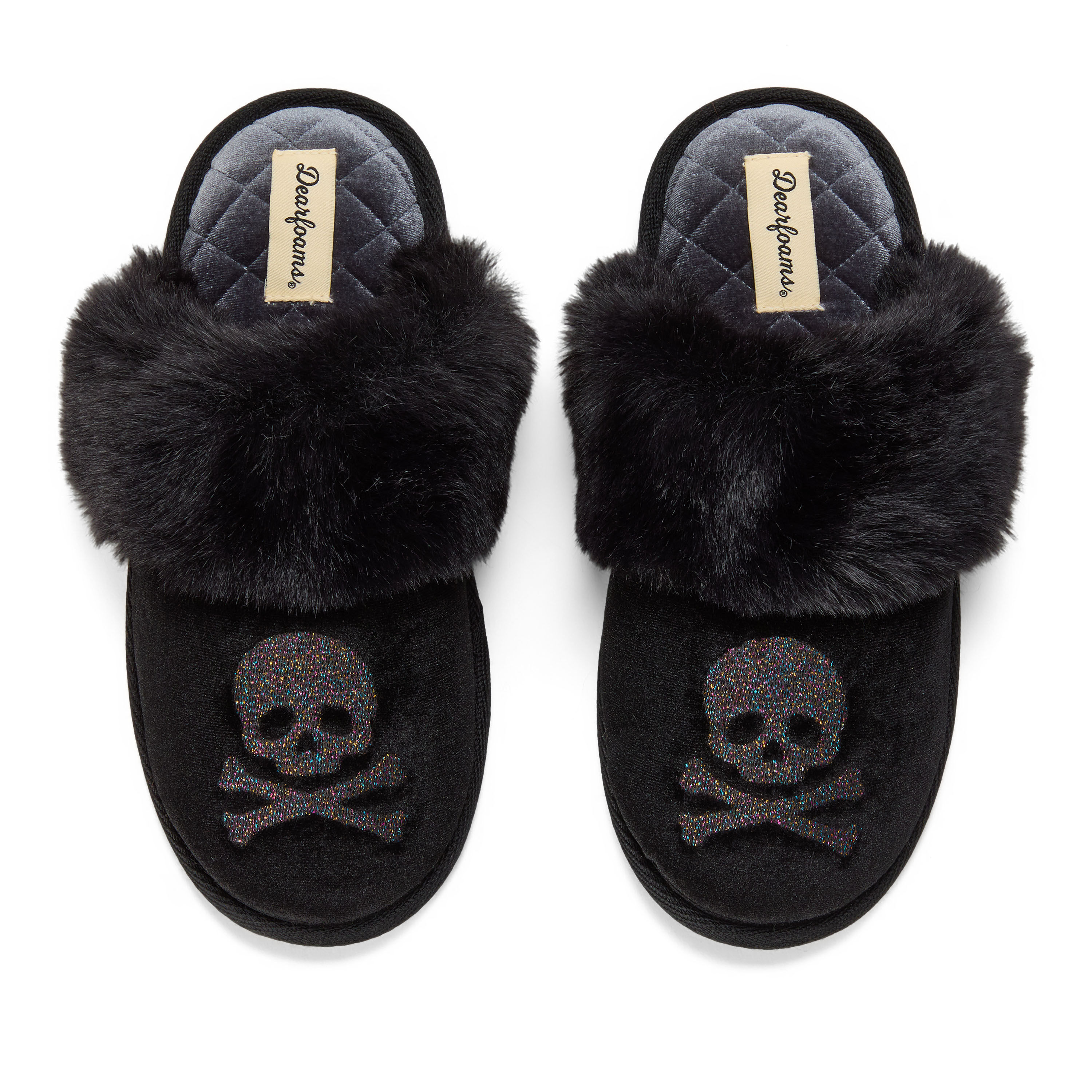 Women's Halloween Velour Scuff