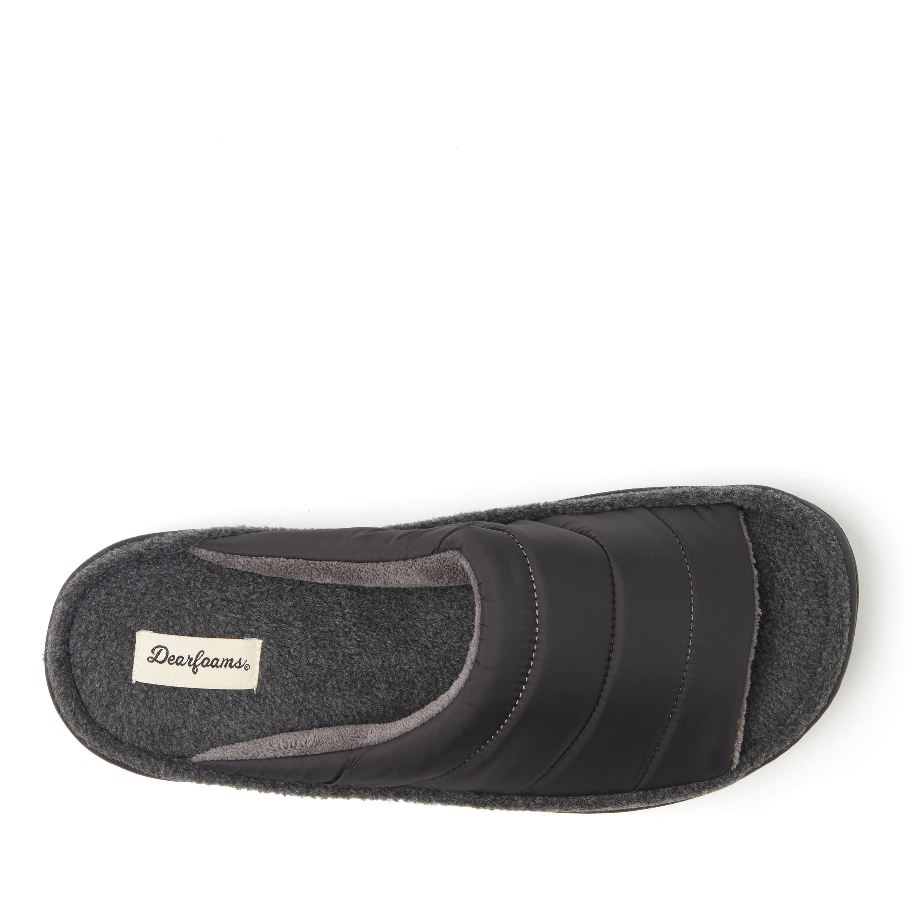 Men's Max Quilted Nylon Slide Slipper