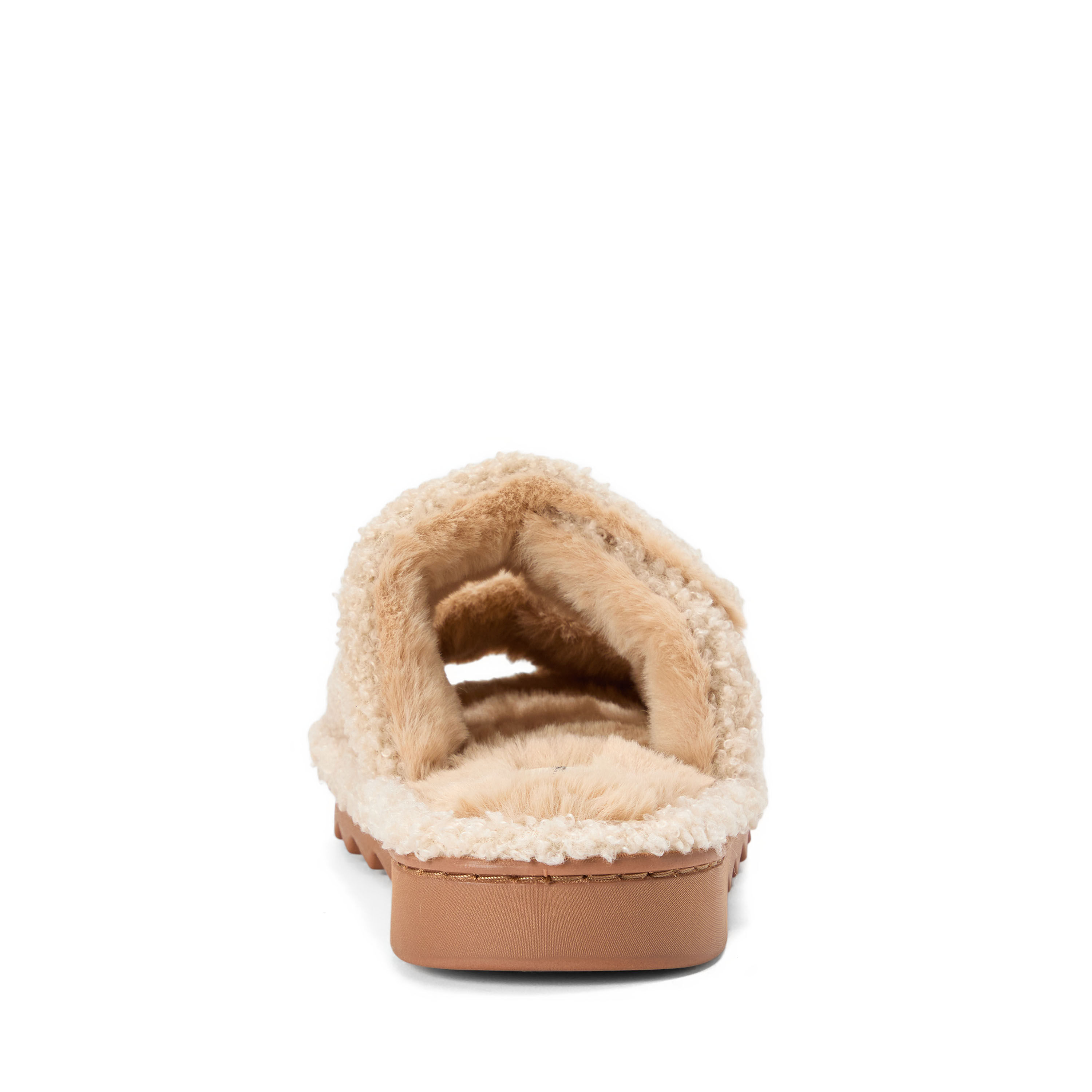 Women's Regina Teddy Double Band Slide