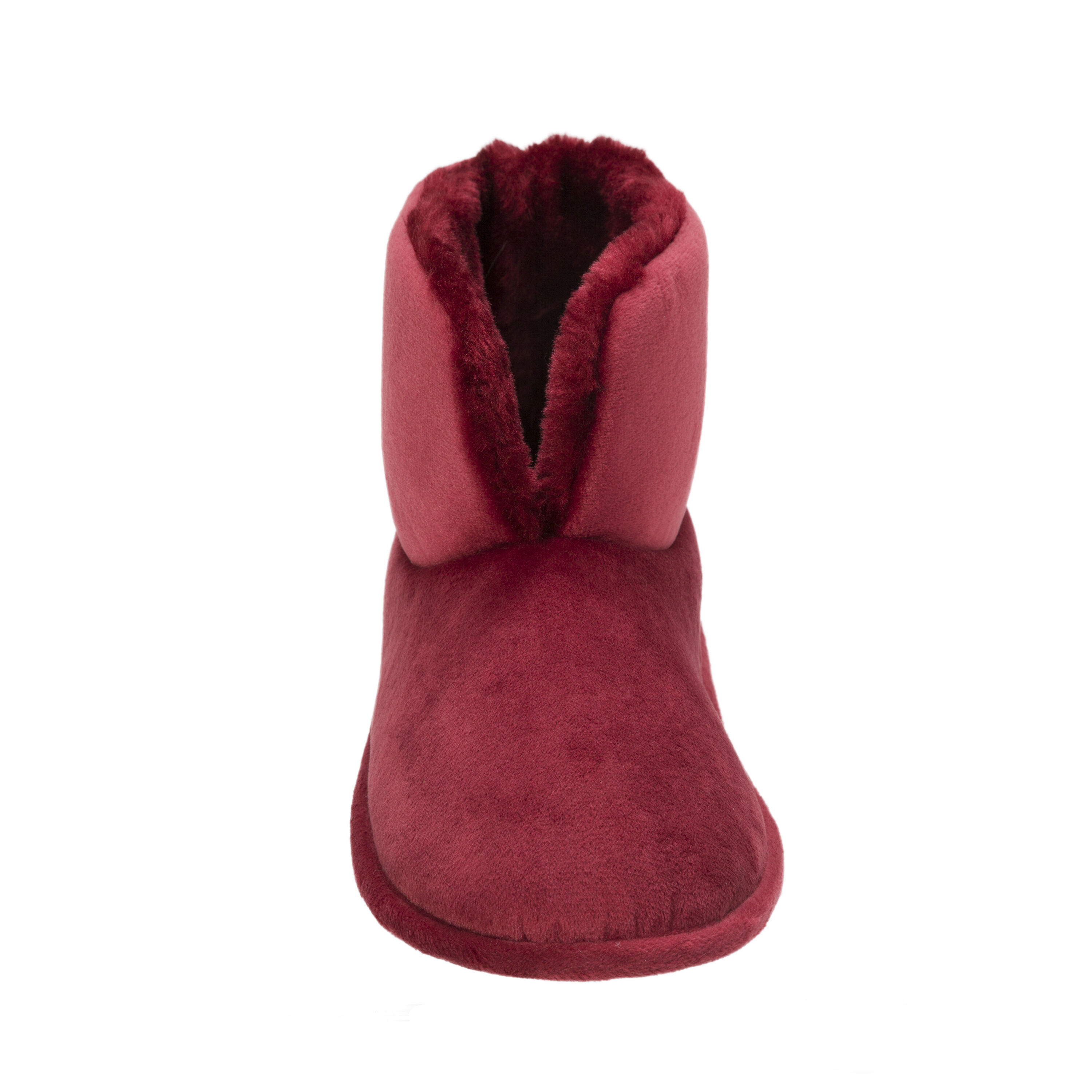 Women's Velour Bootie Slipper