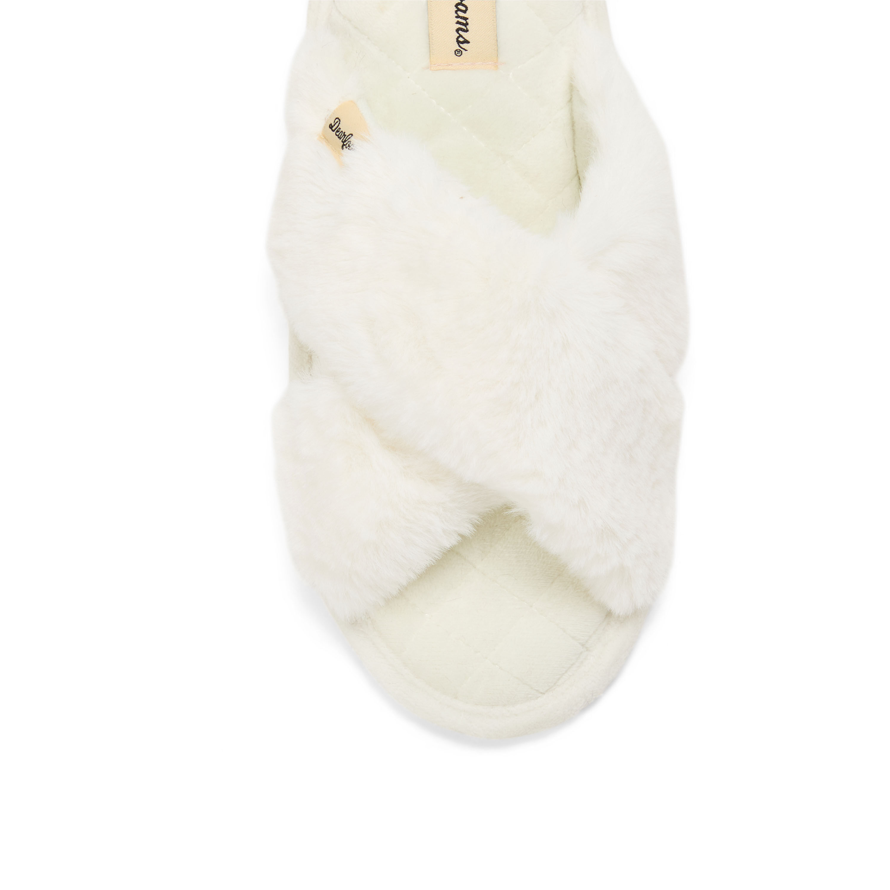 Women's Jessica Furry Crossband Slide Slipper