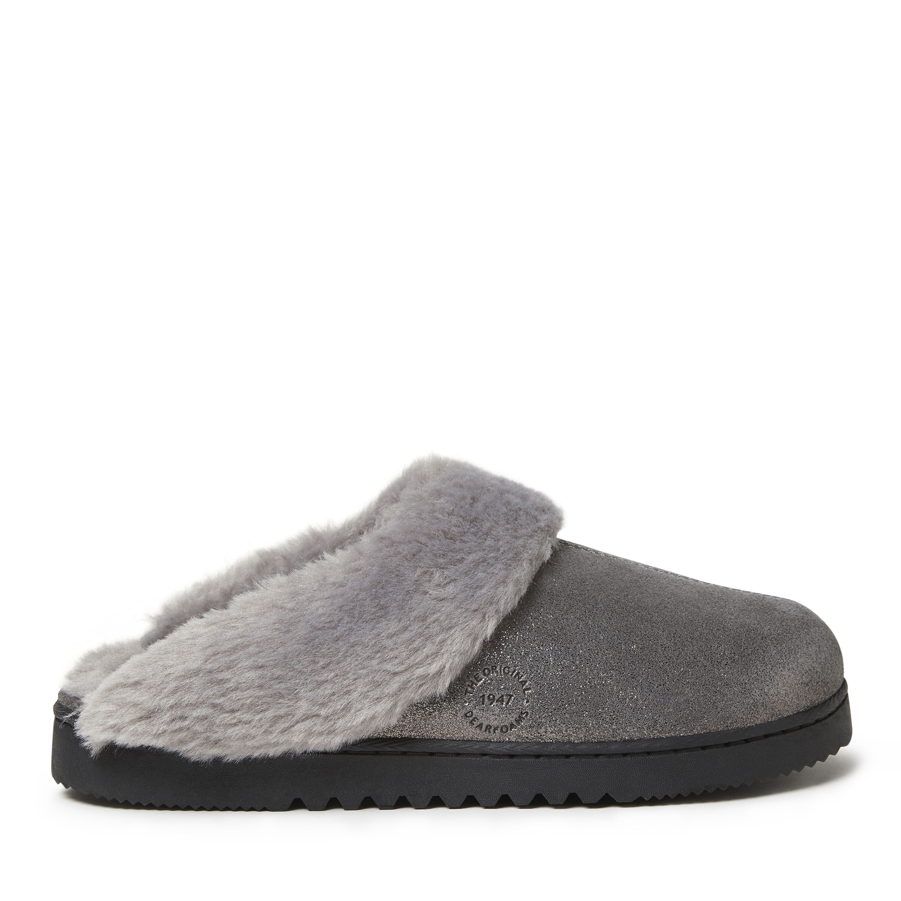 Women's Genuine Suede Closed Toe Scuff Slipper