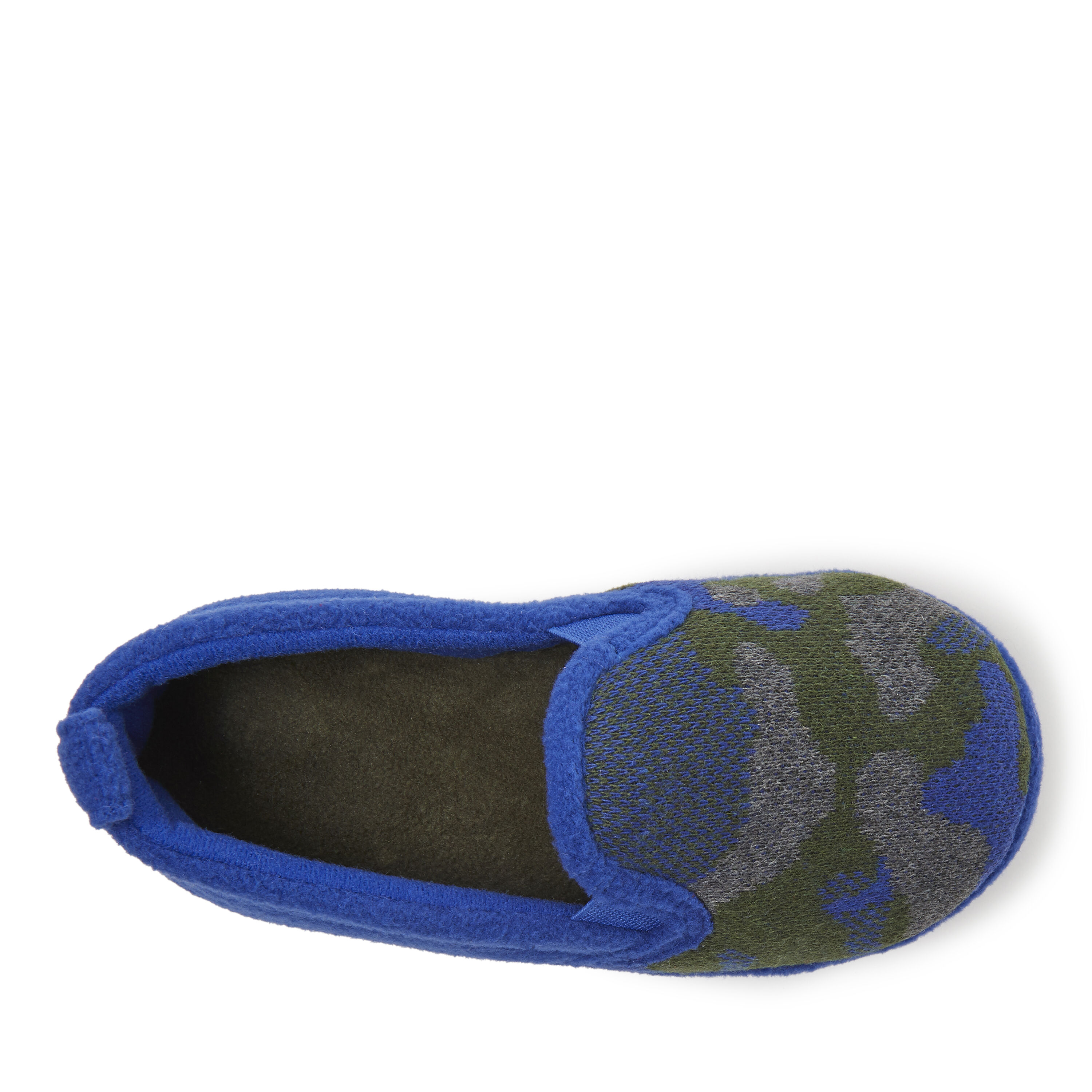 Kids Camo and Fleece Clog
