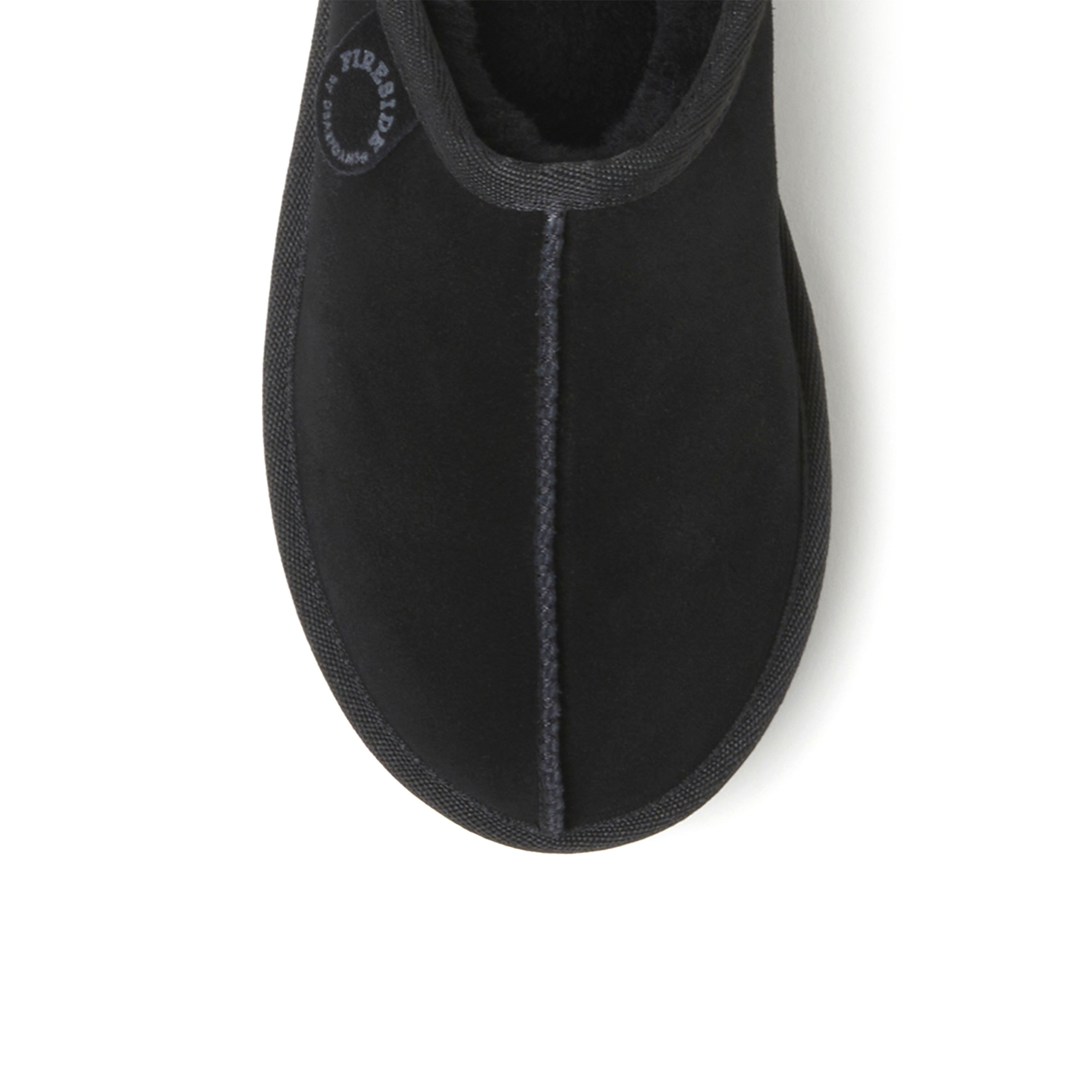 Women's Fireside by Dearfoams Queenstown Platform Genuine Shearling Clog