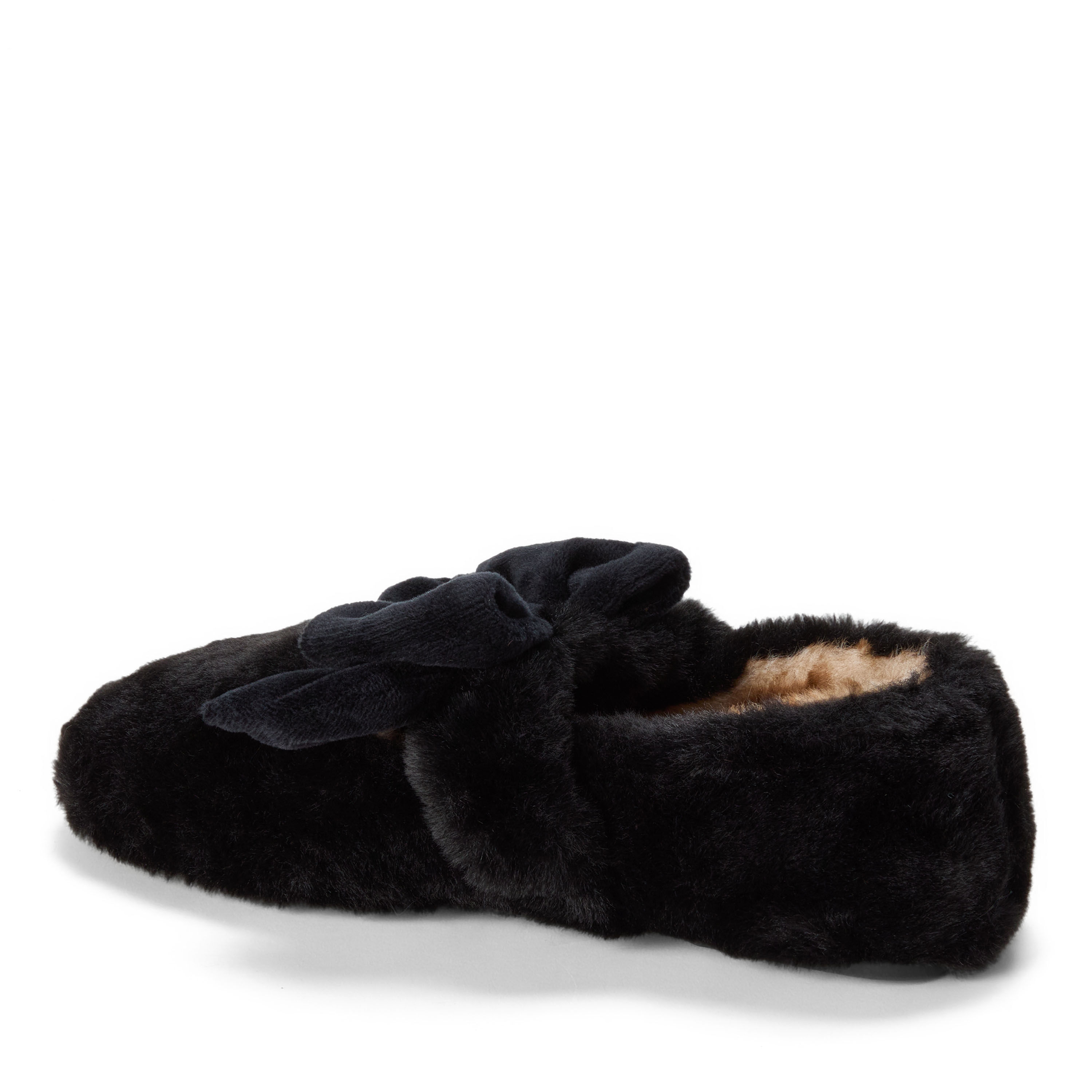 Dearfoams Women's Pennie Maryjane With Bow Slippers