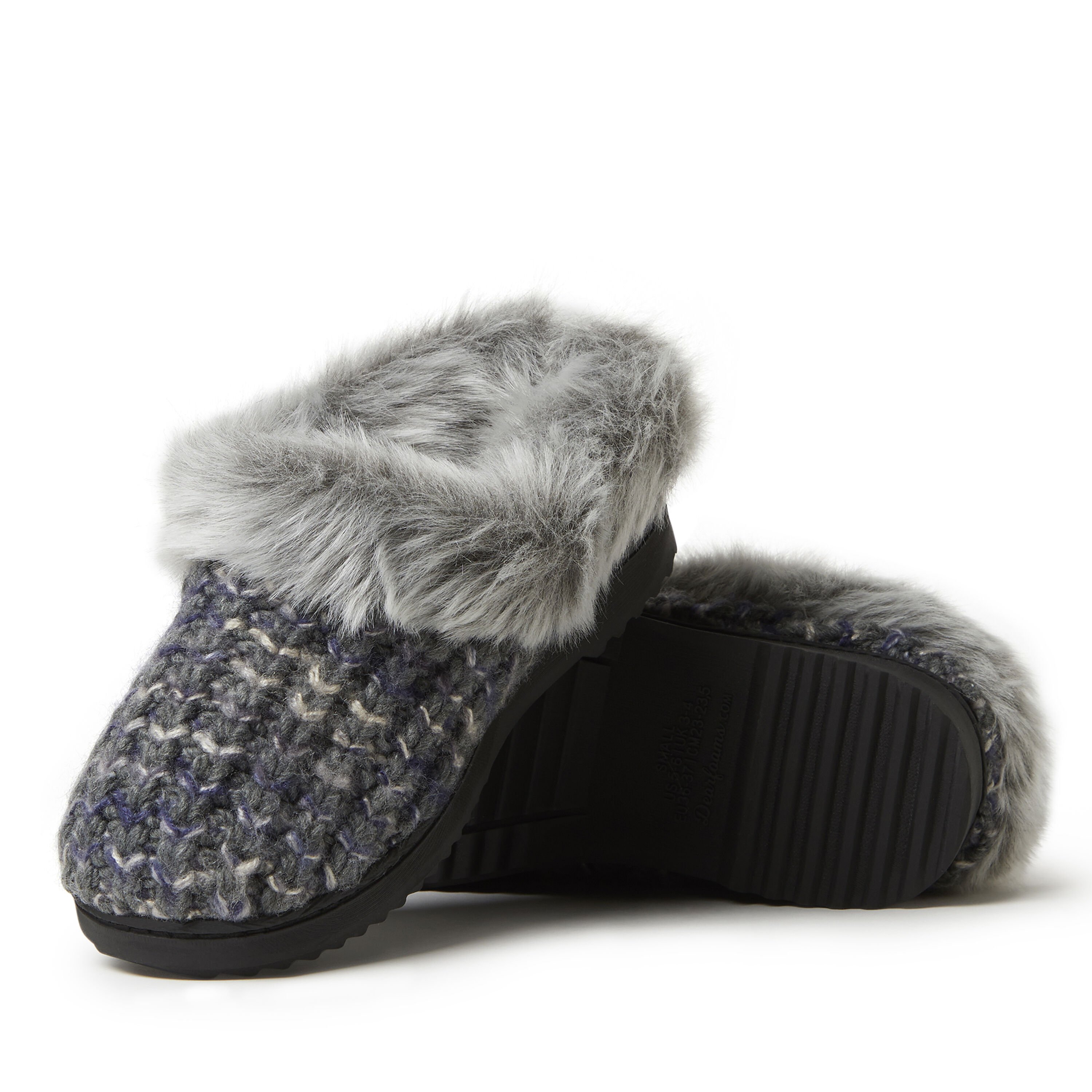 Women's Hannah Textured Knit Clog Slipper