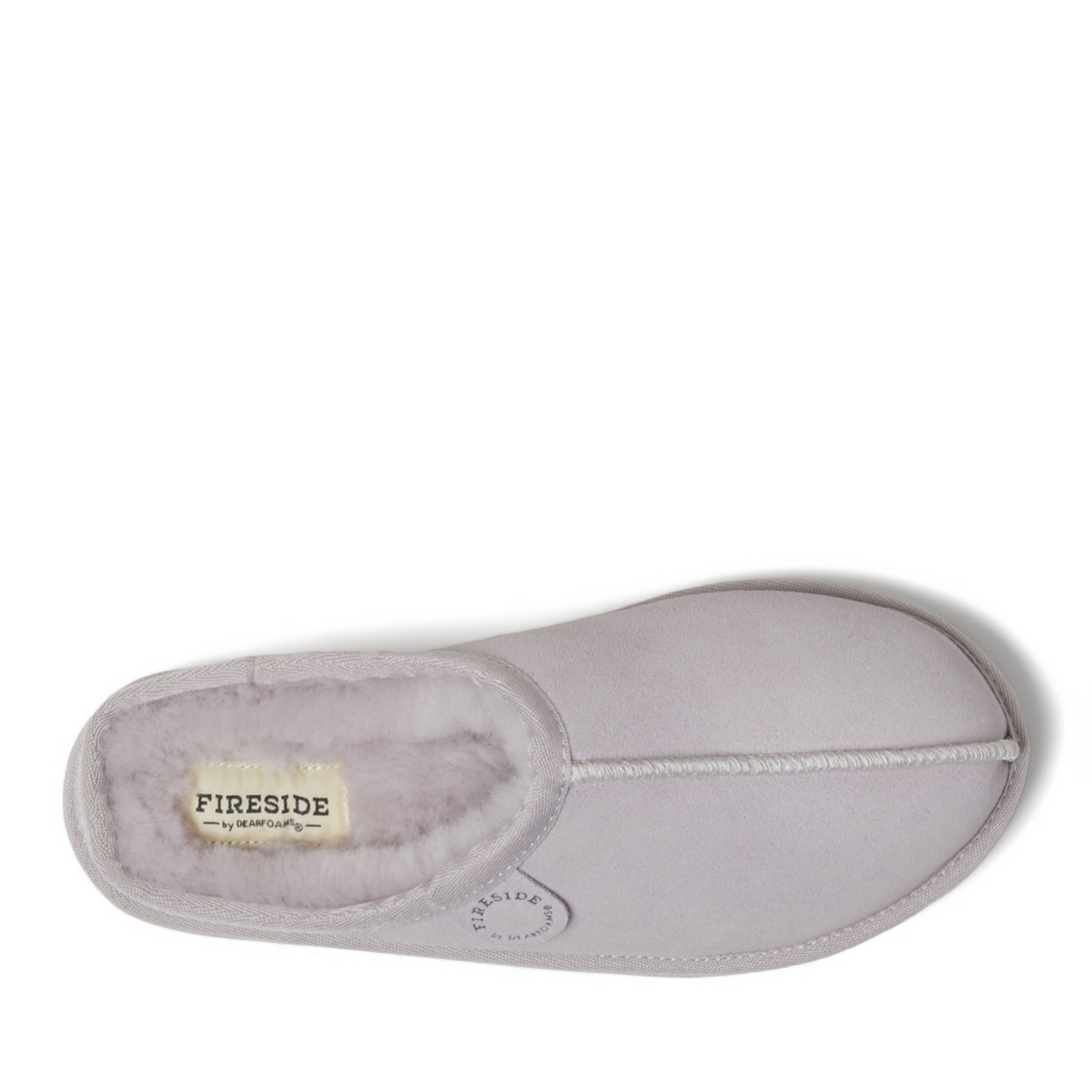 Women's Fireside by Dearfoams Greta Genuine Shearling Clog