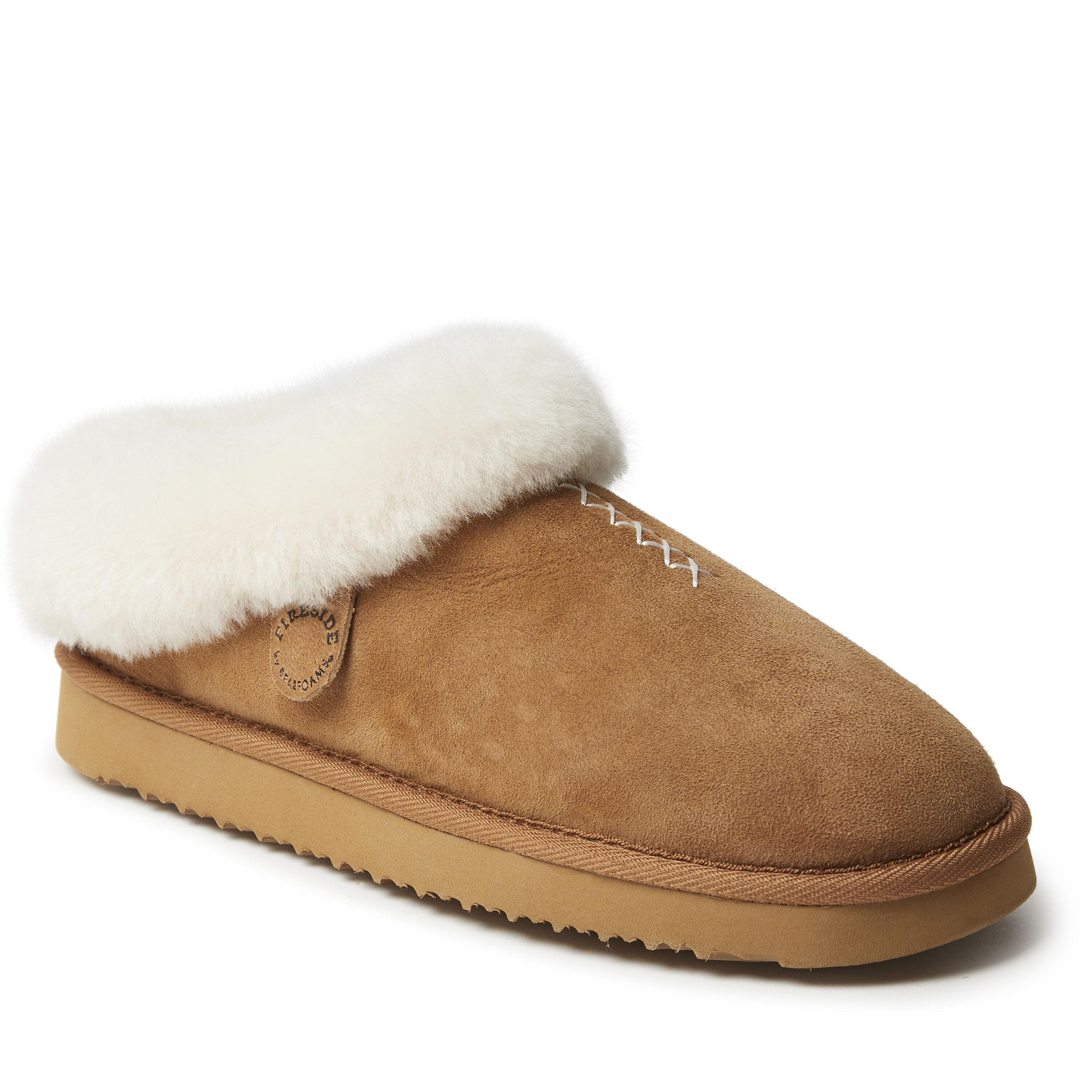 Fireside by dearfoams women's 2025 adelaide genuine shearling clog