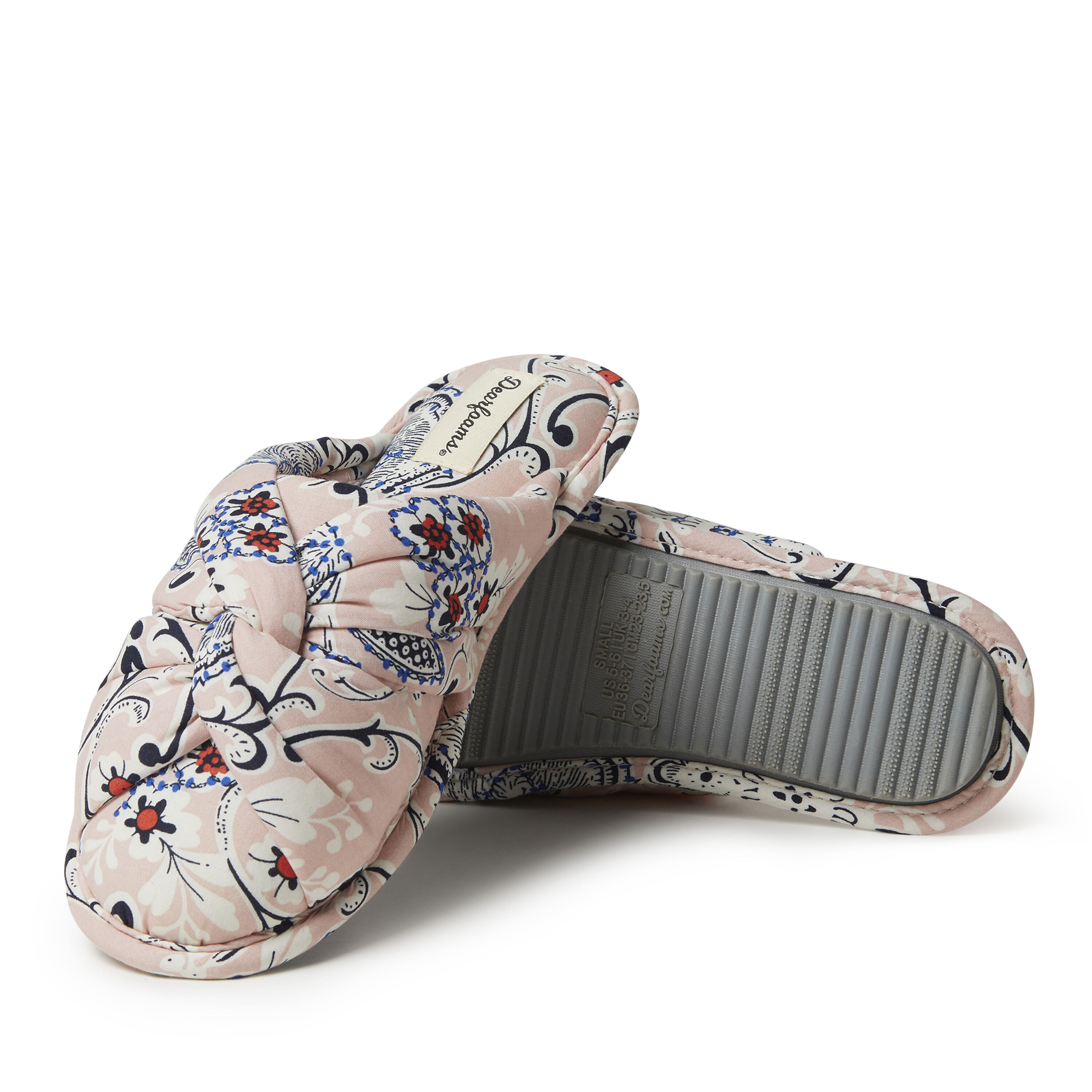 Women's Alexis Paisley Knot Scuff Slipper