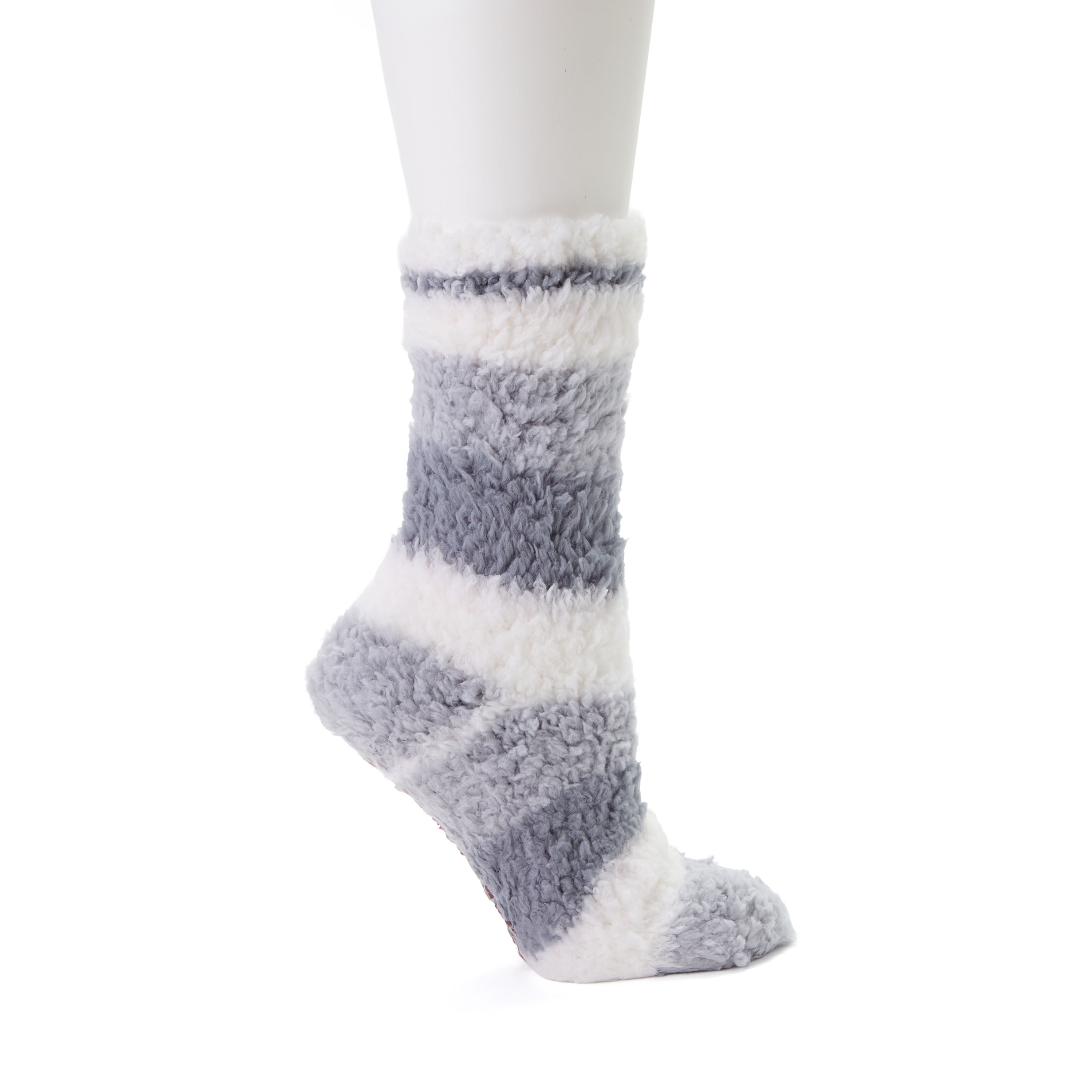 Ladies Stripe Crew Sock 2 Pack
